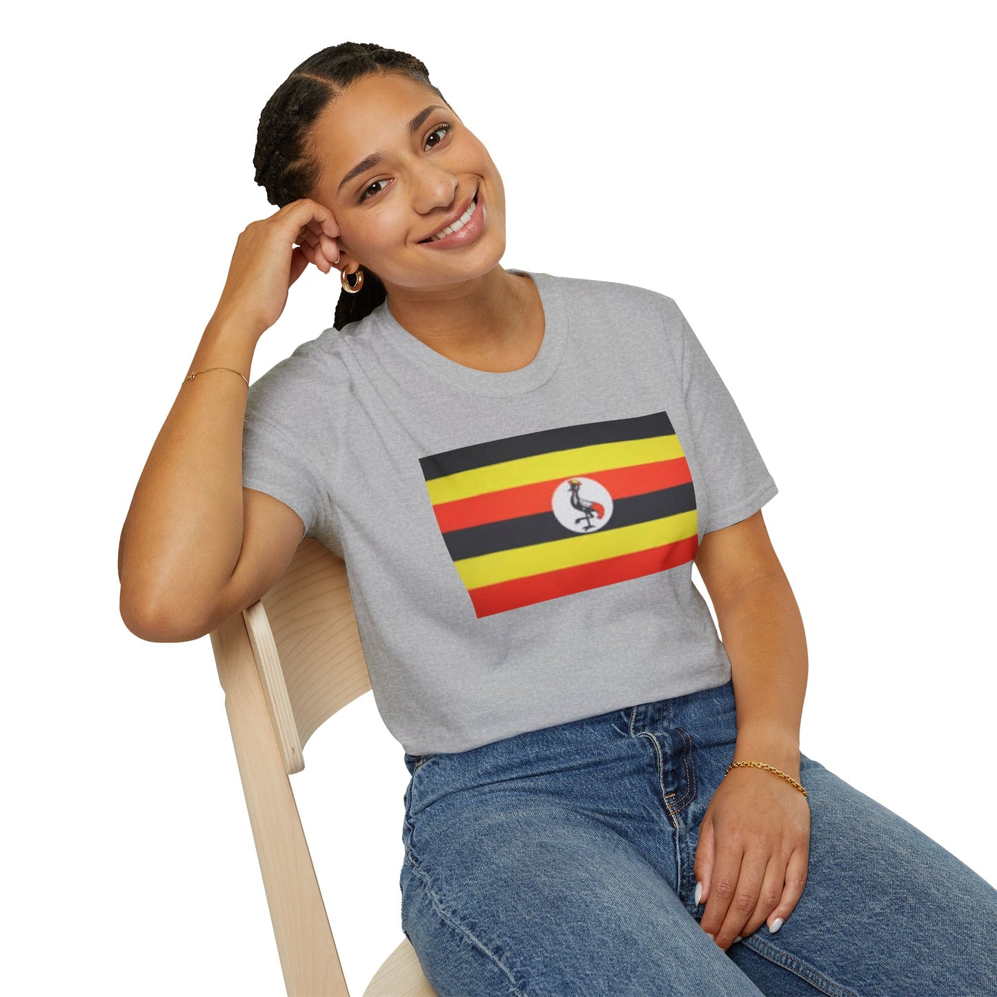Unisex Softstyle T-Shirt -- Uganda