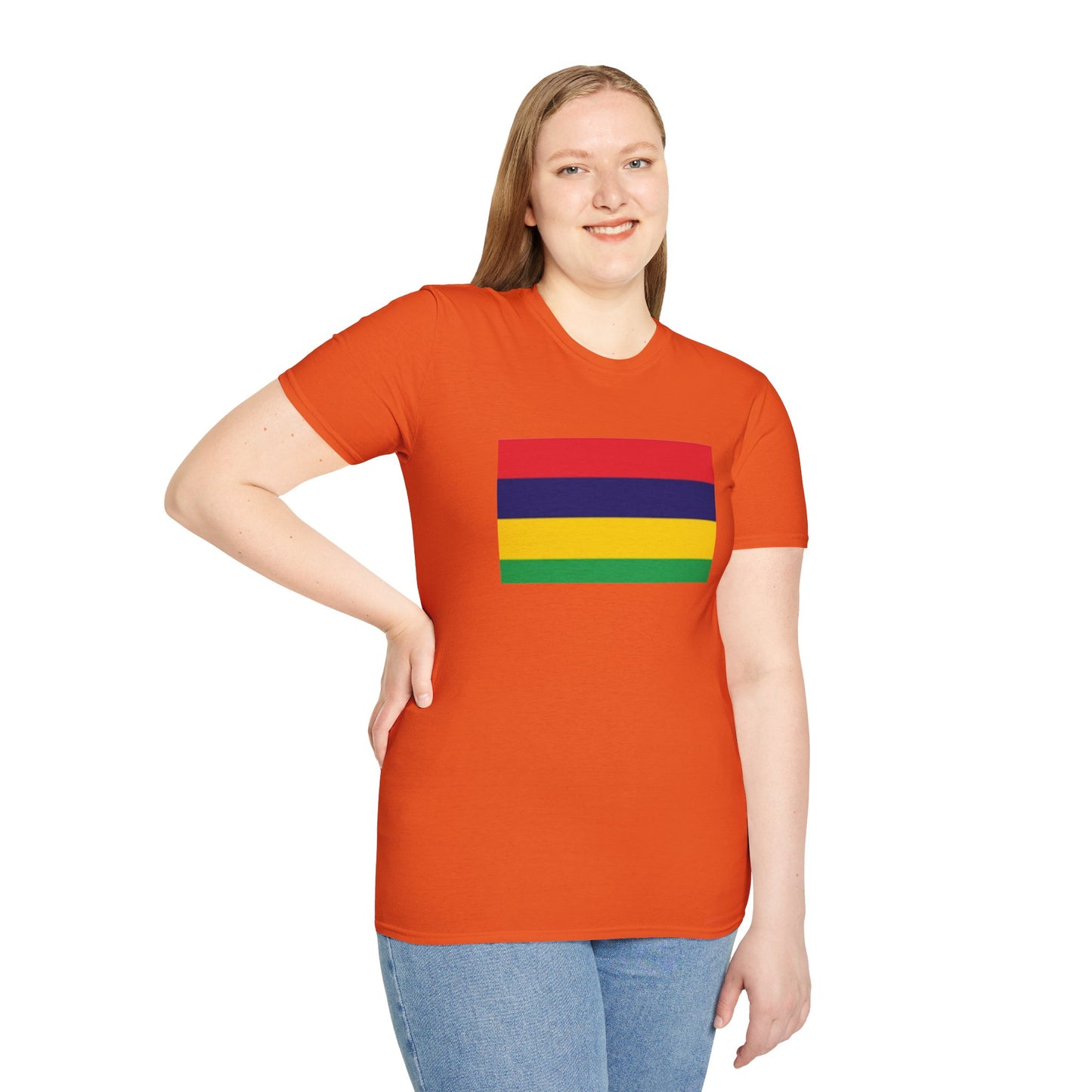 Unisex Softstyle T-Shirt -- Mauritius