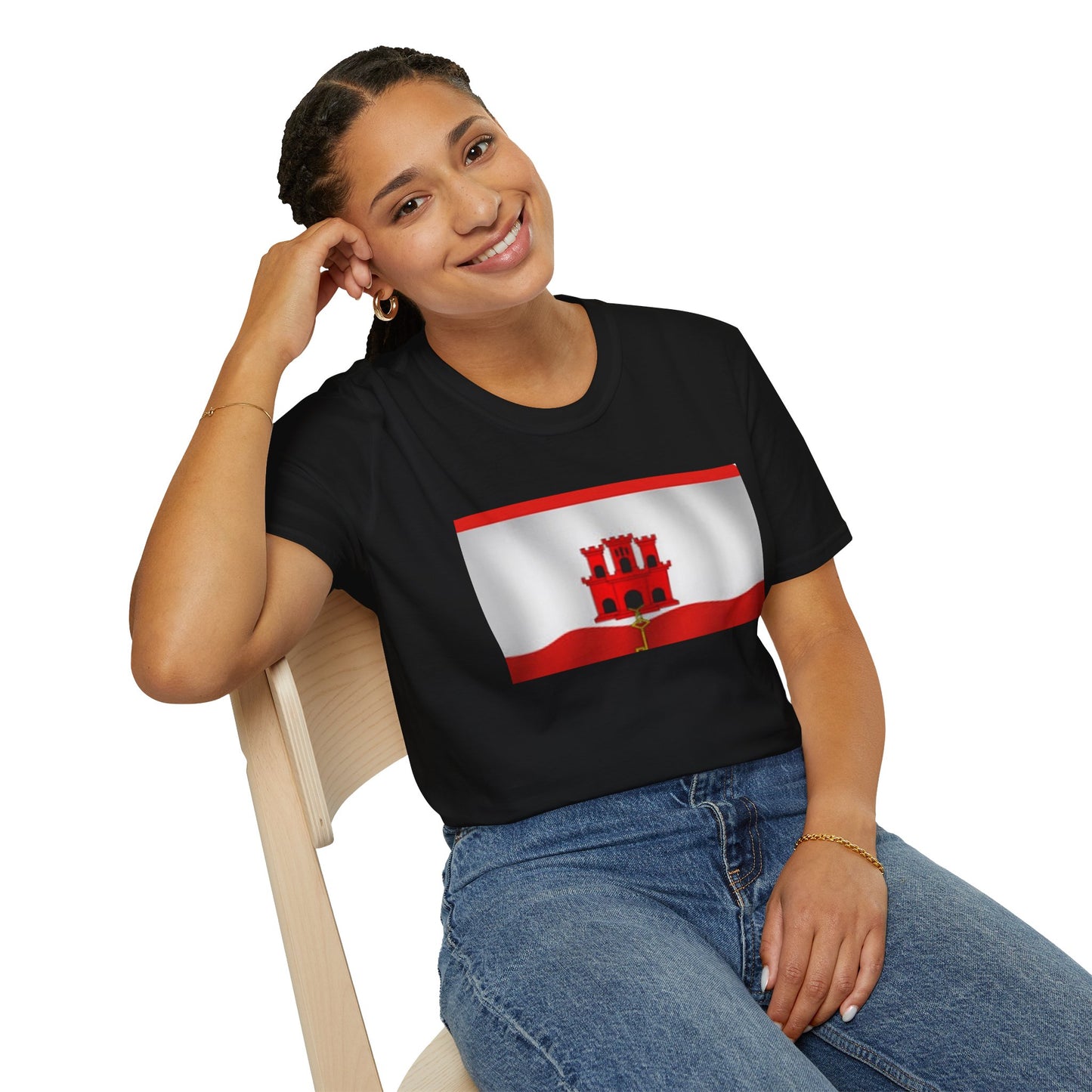 Unisex Softstyle T-Shirt -- Gibraltar