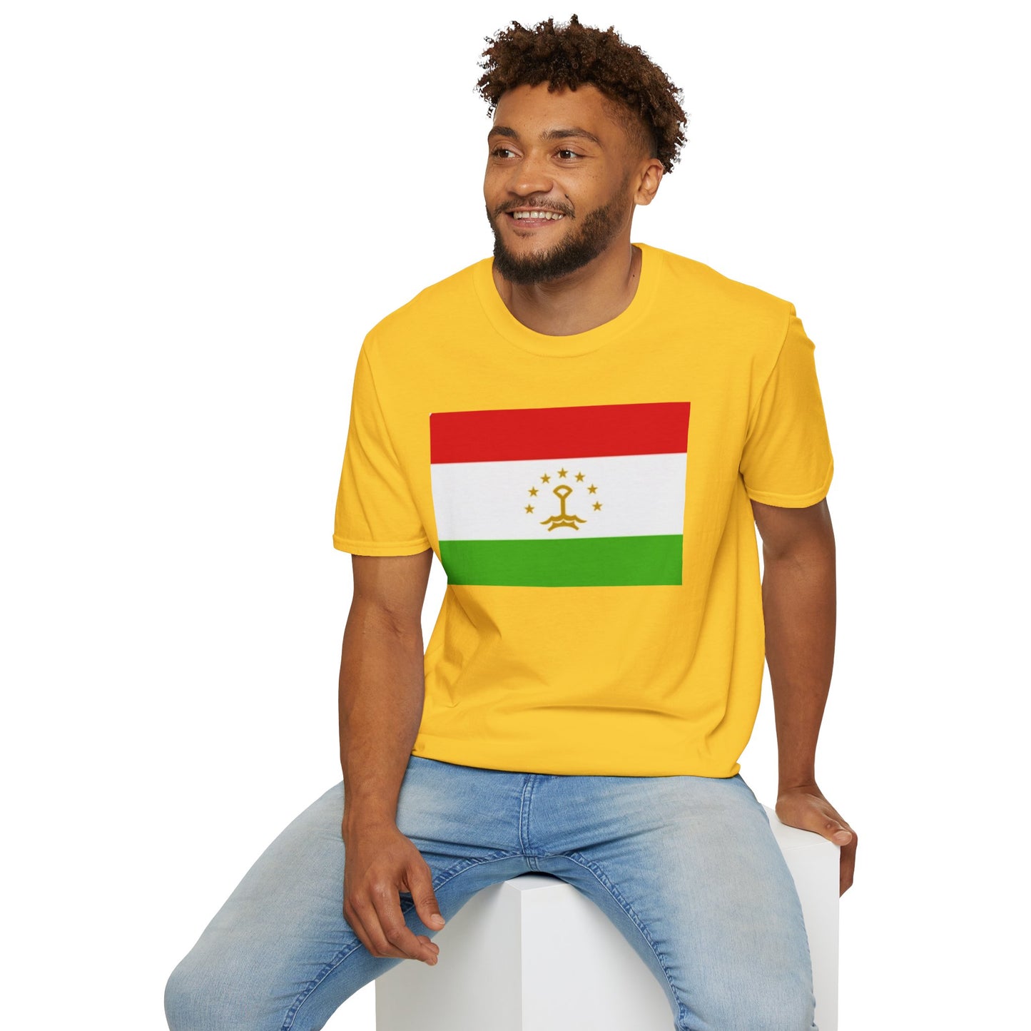 Unisex Softstyle T-Shirt -- Tajikistan