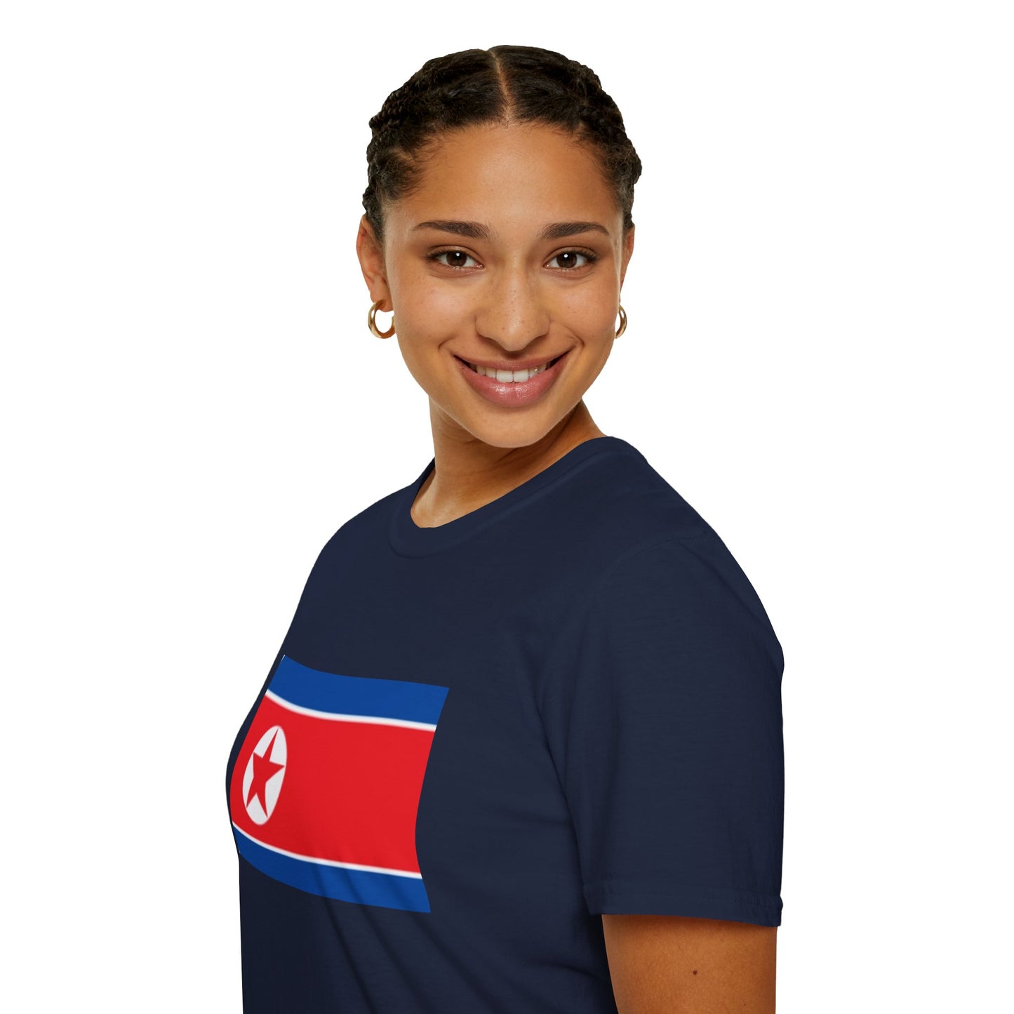 Unisex Softstyle T-Shirt -- North Korea