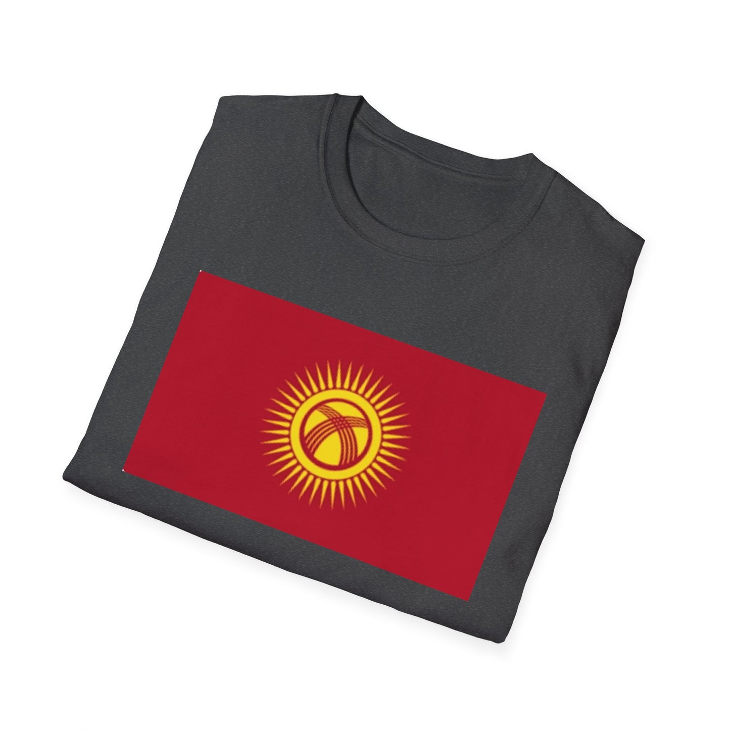 Unisex Softstyle T-Shirt -- Kyrgyzstan