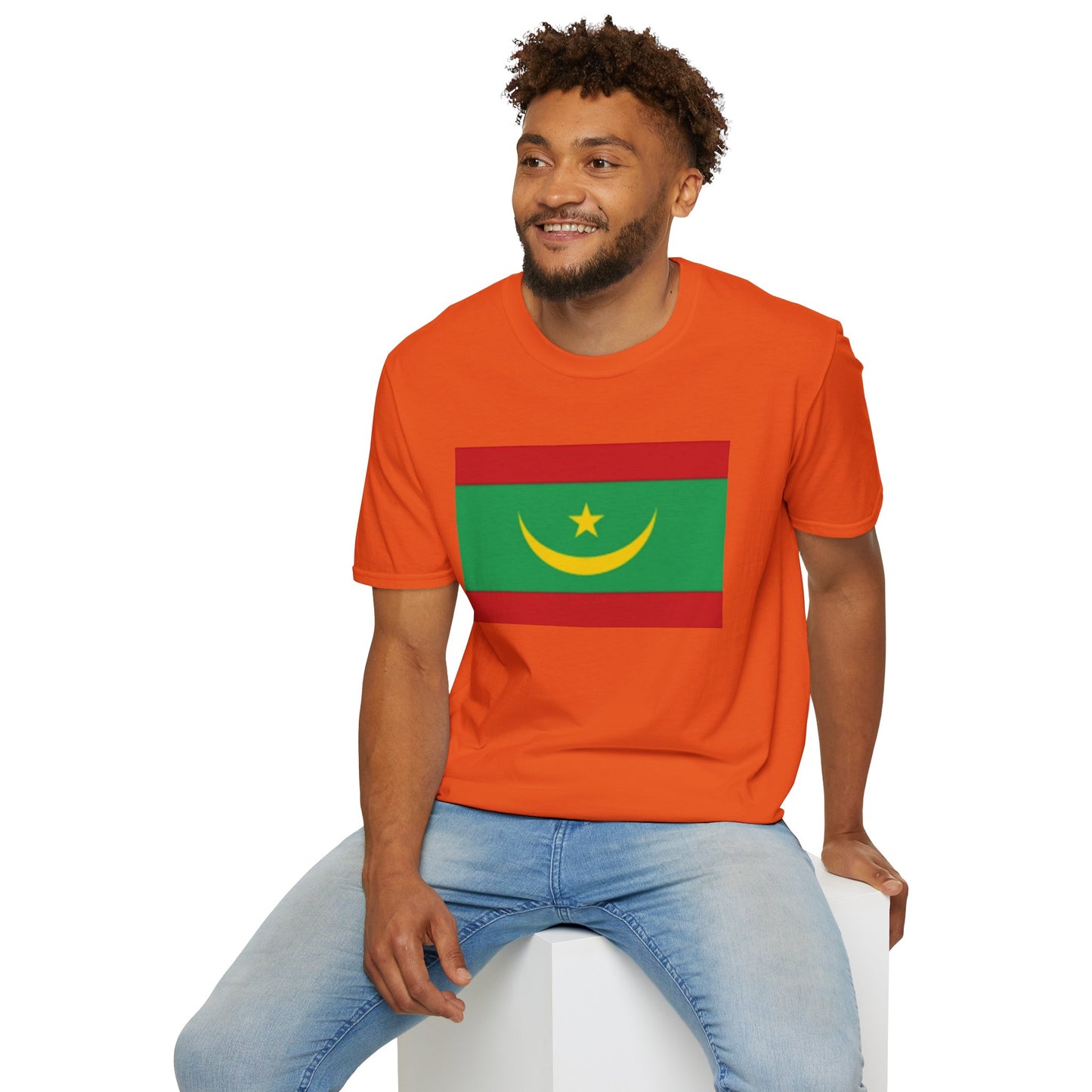 Unisex Softstyle T-Shirt -- Mauritania