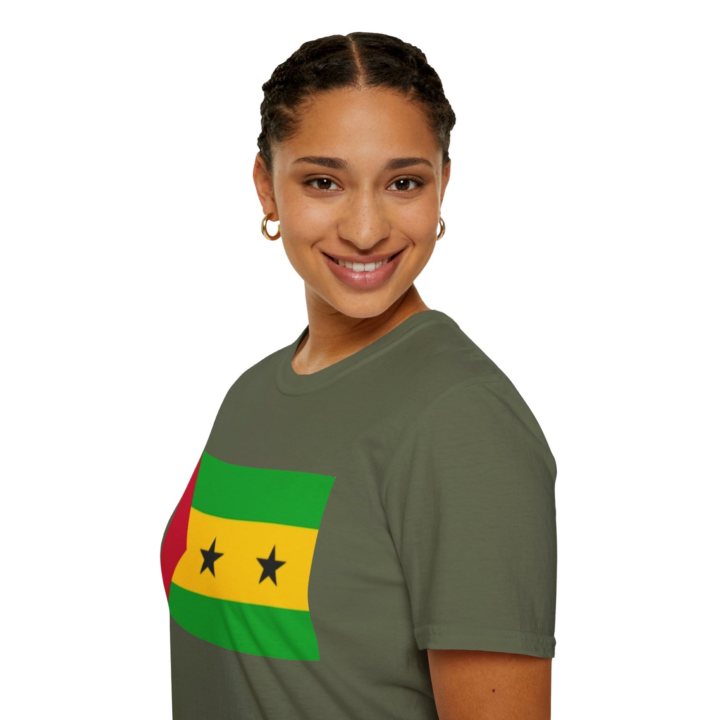 Unisex Softstyle T-Shirt -- Sao Tome and Principe