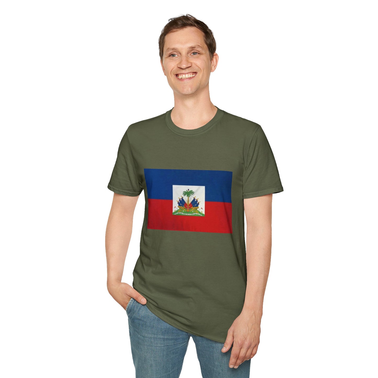 Unisex Softstyle T-Shirt -- Haiti