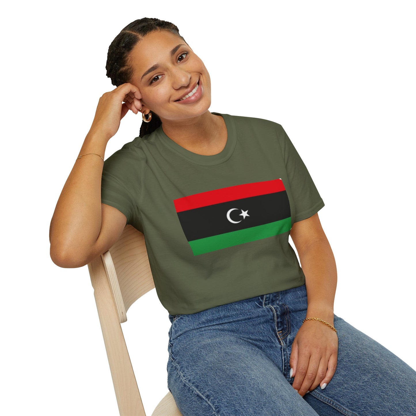 Unisex Softstyle T-Shirt -- Libya