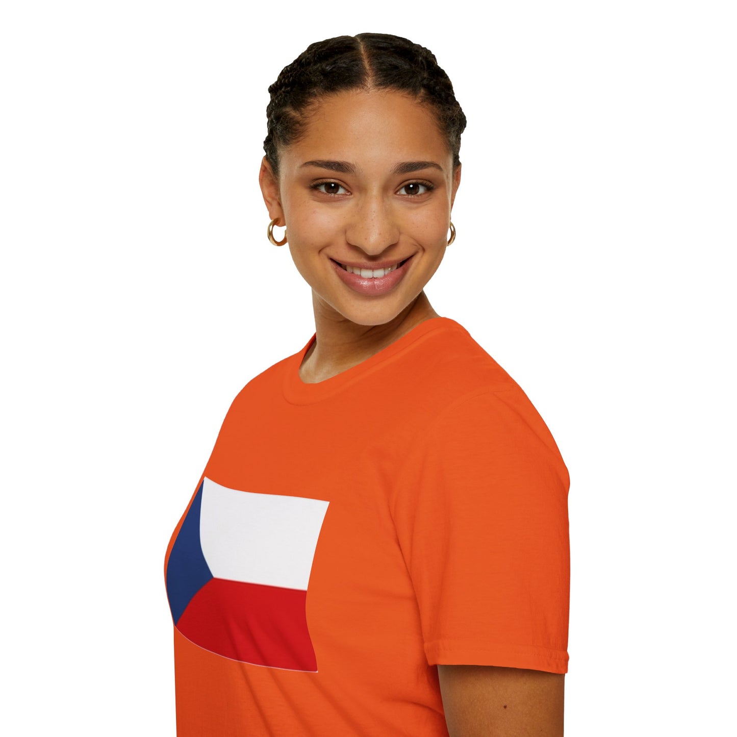 Unisex Softstyle T-Shirt -- Czechia