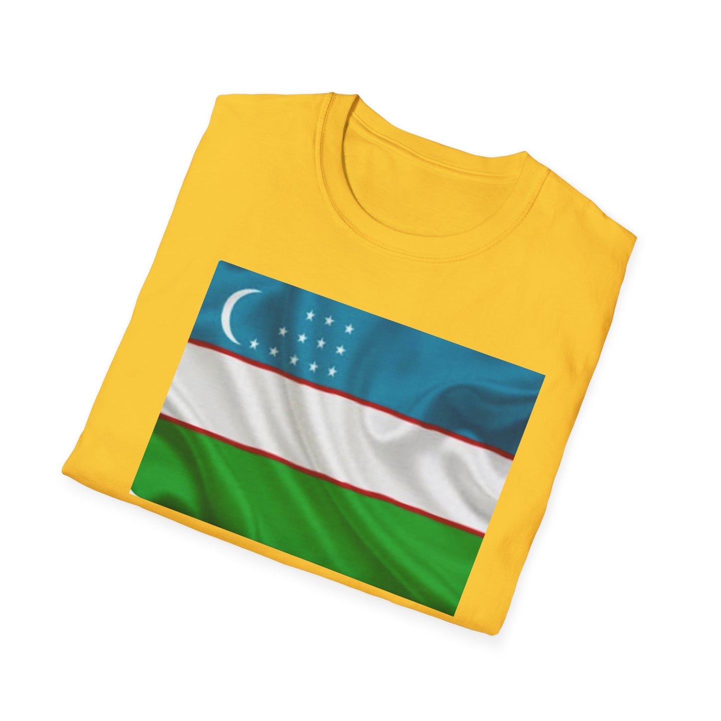 Unisex Softstyle T-Shirt -- Uzbekistan