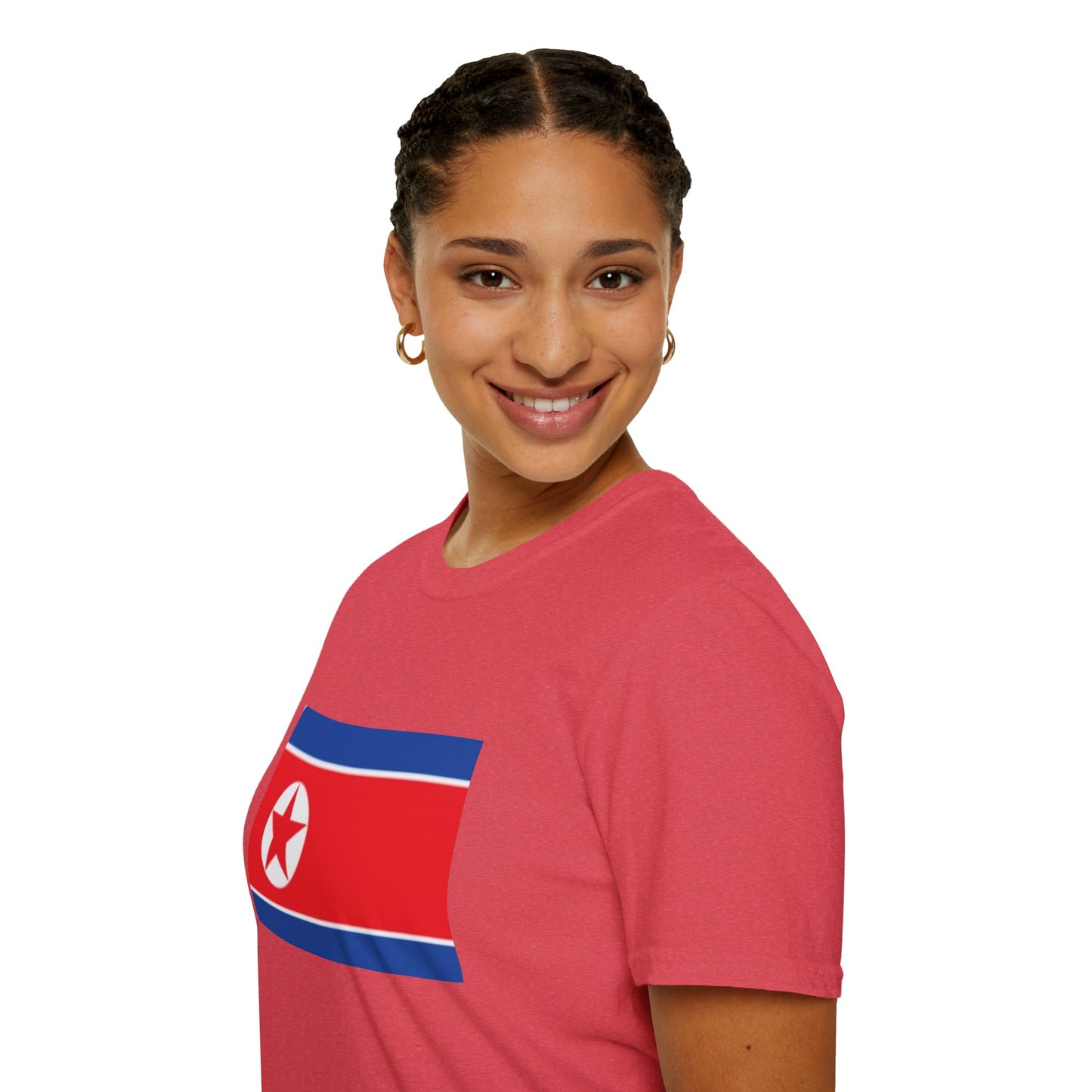 Unisex Softstyle T-Shirt -- North Korea