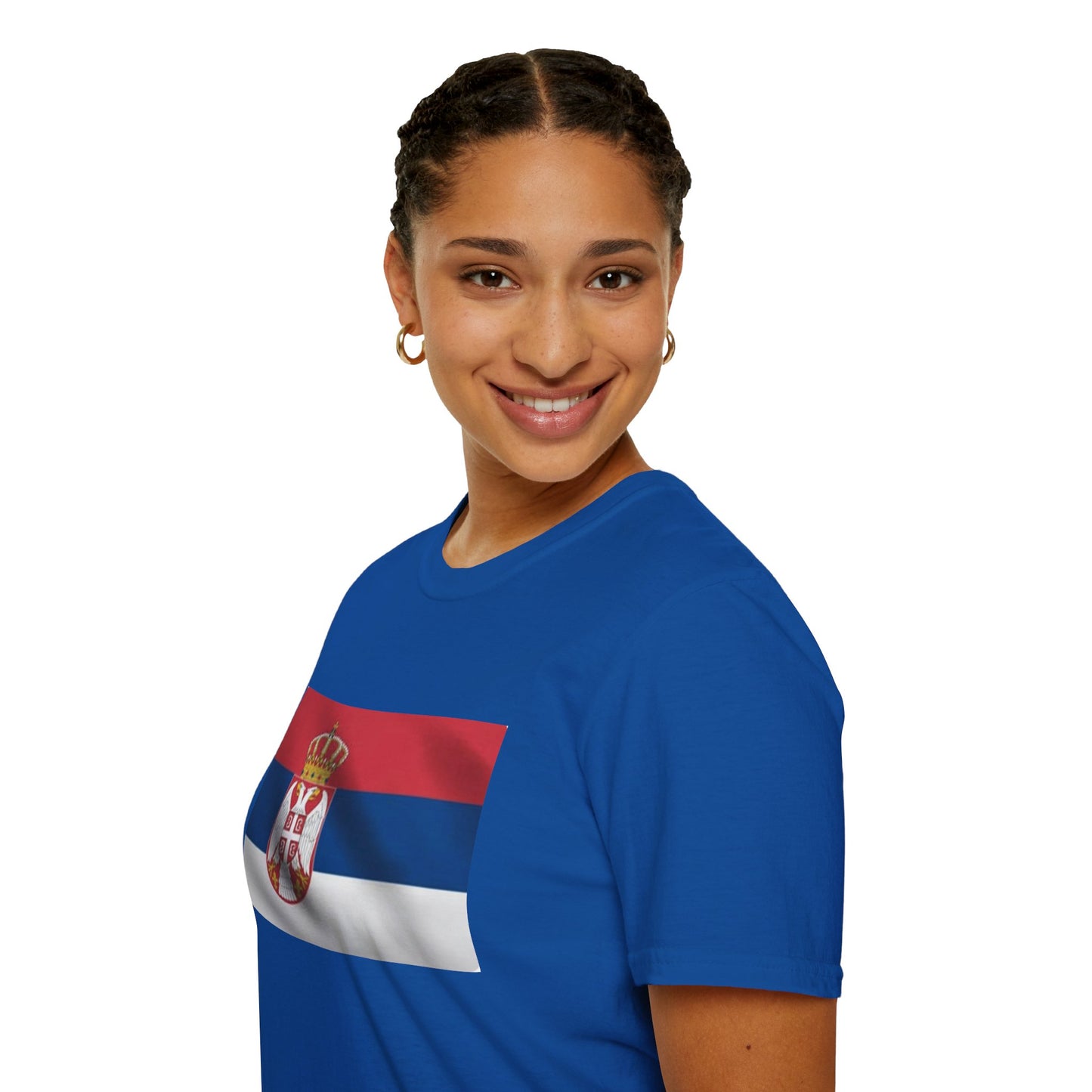 Unisex Softstyle T-Shirt -- Serbia
