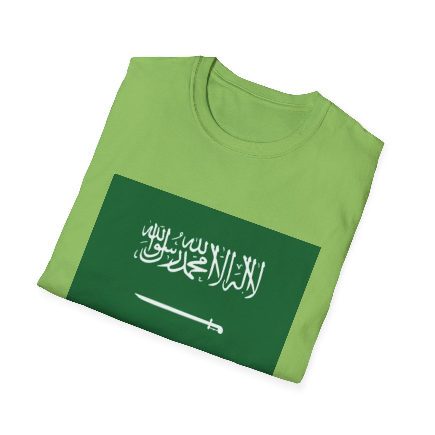 Unisex Softstyle T-Shirt -- Saudi Arabia