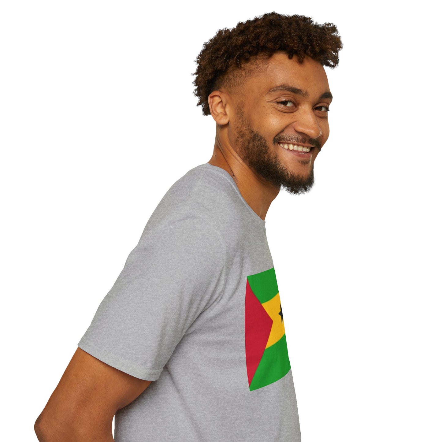 Unisex Softstyle T-Shirt -- Sao Tome and Principe