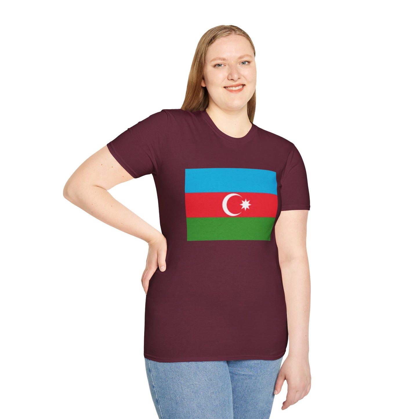 Unisex Softstyle T-Shirt -- Azerbaijan