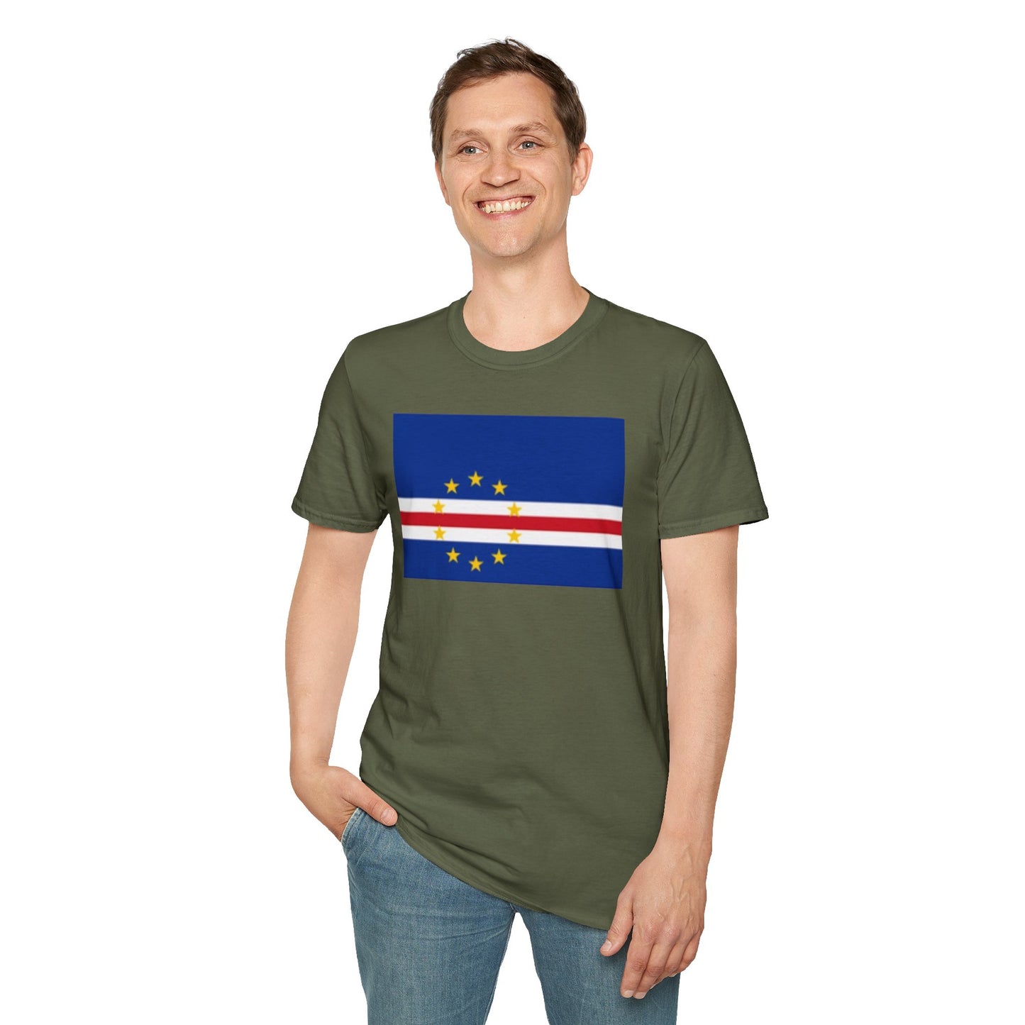 Unisex Softstyle T-Shirt -- Cabo Verde