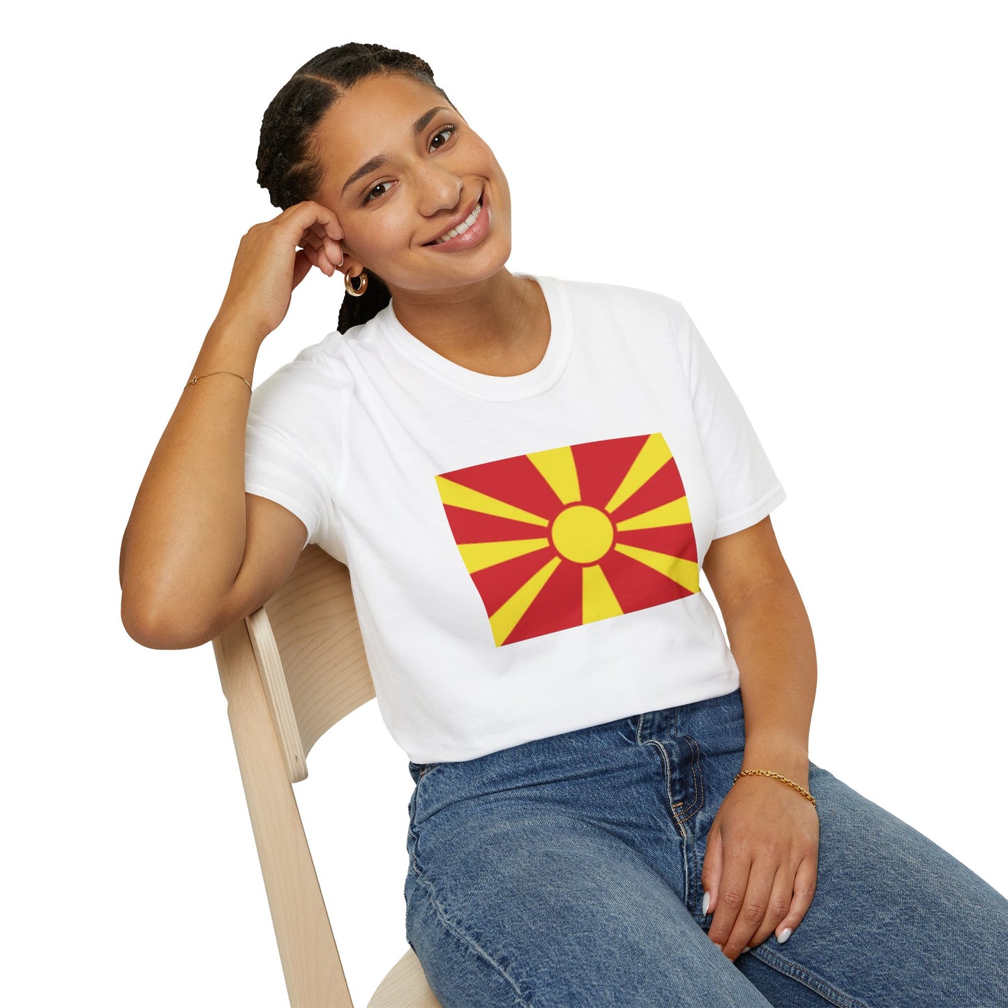 Unisex Softstyle T-Shirt -- North Macedonia