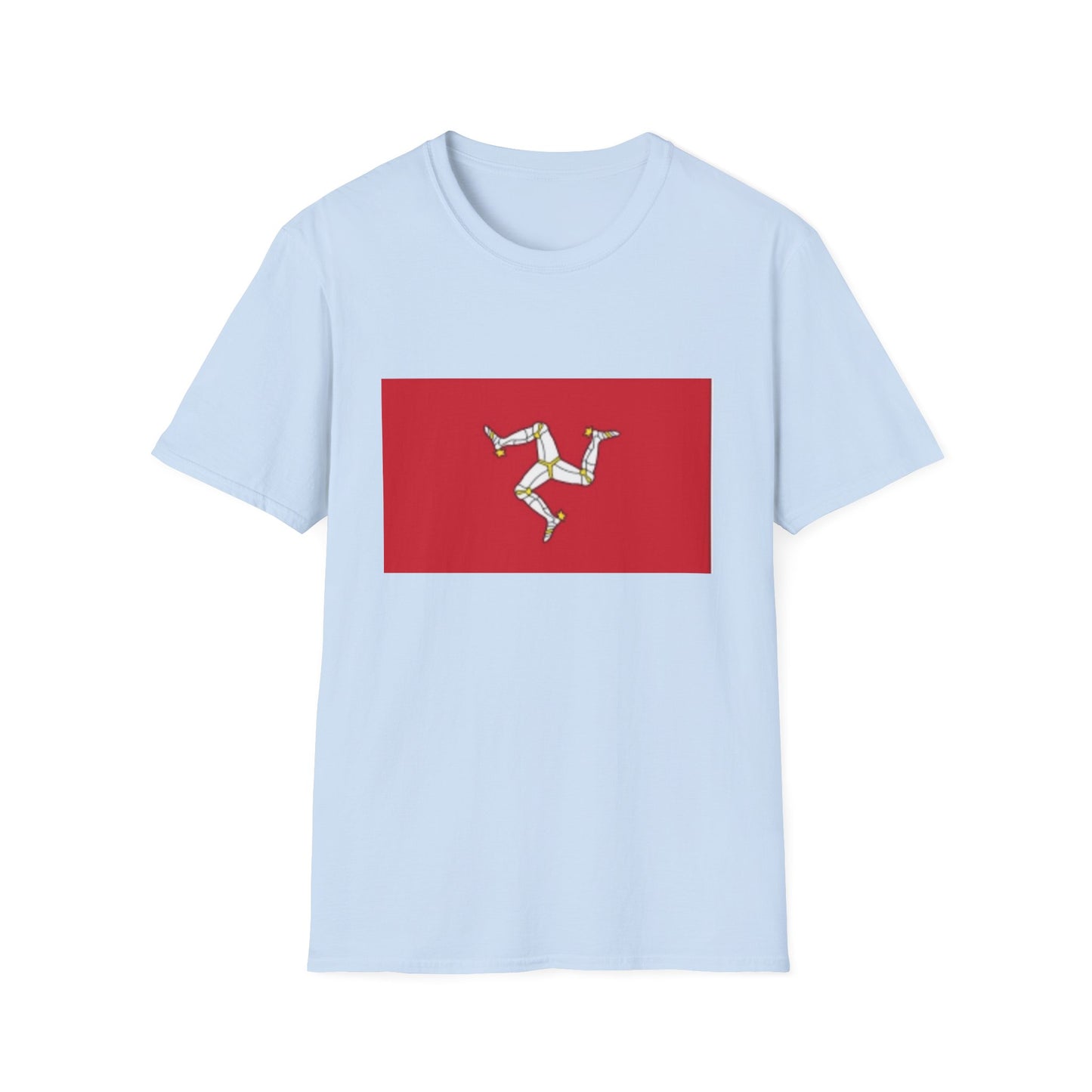 Unisex Softstyle T-Shirt -- Isle of Man