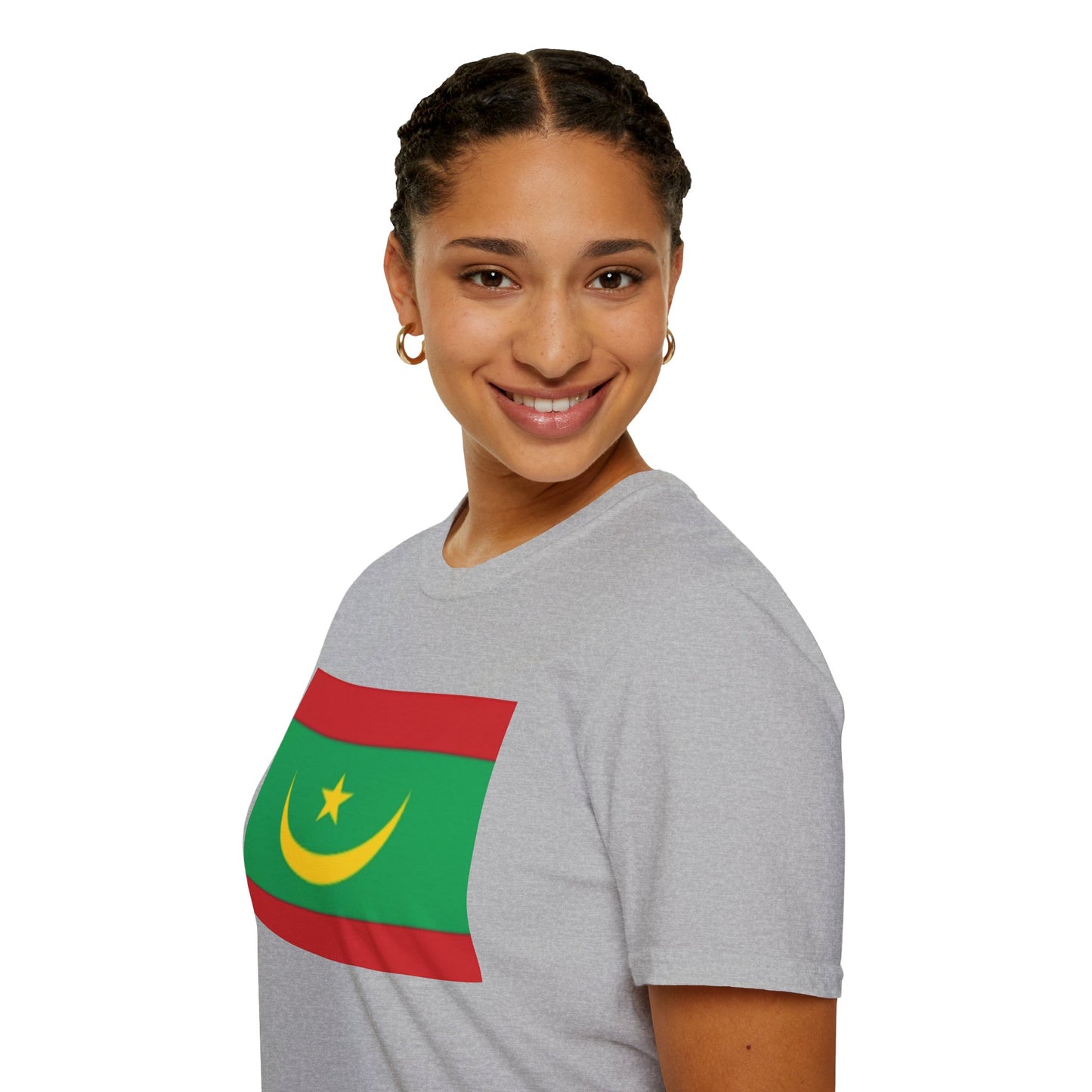 Unisex Softstyle T-Shirt -- Mauritania