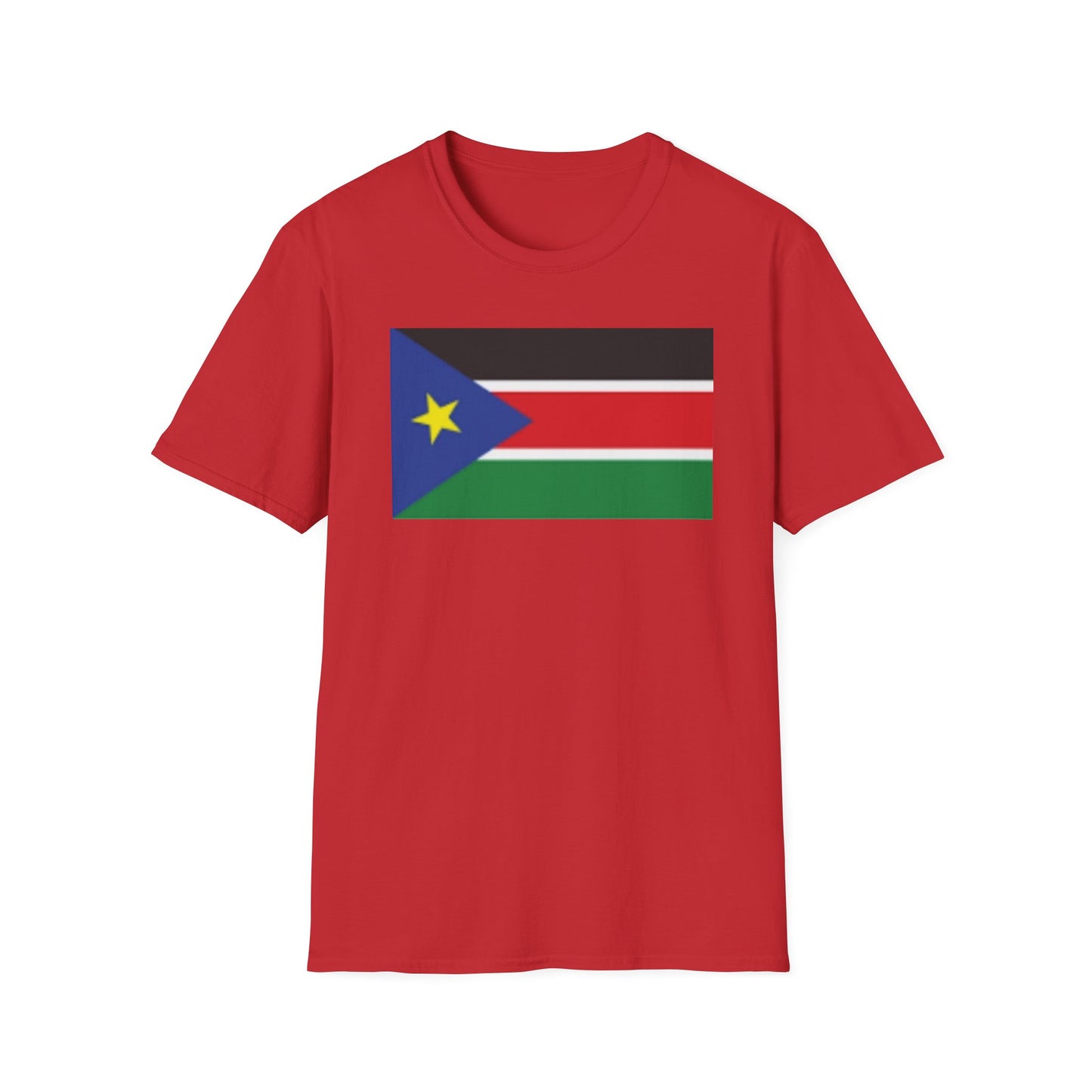 Unisex Softstyle T-Shirt -- South Sudan