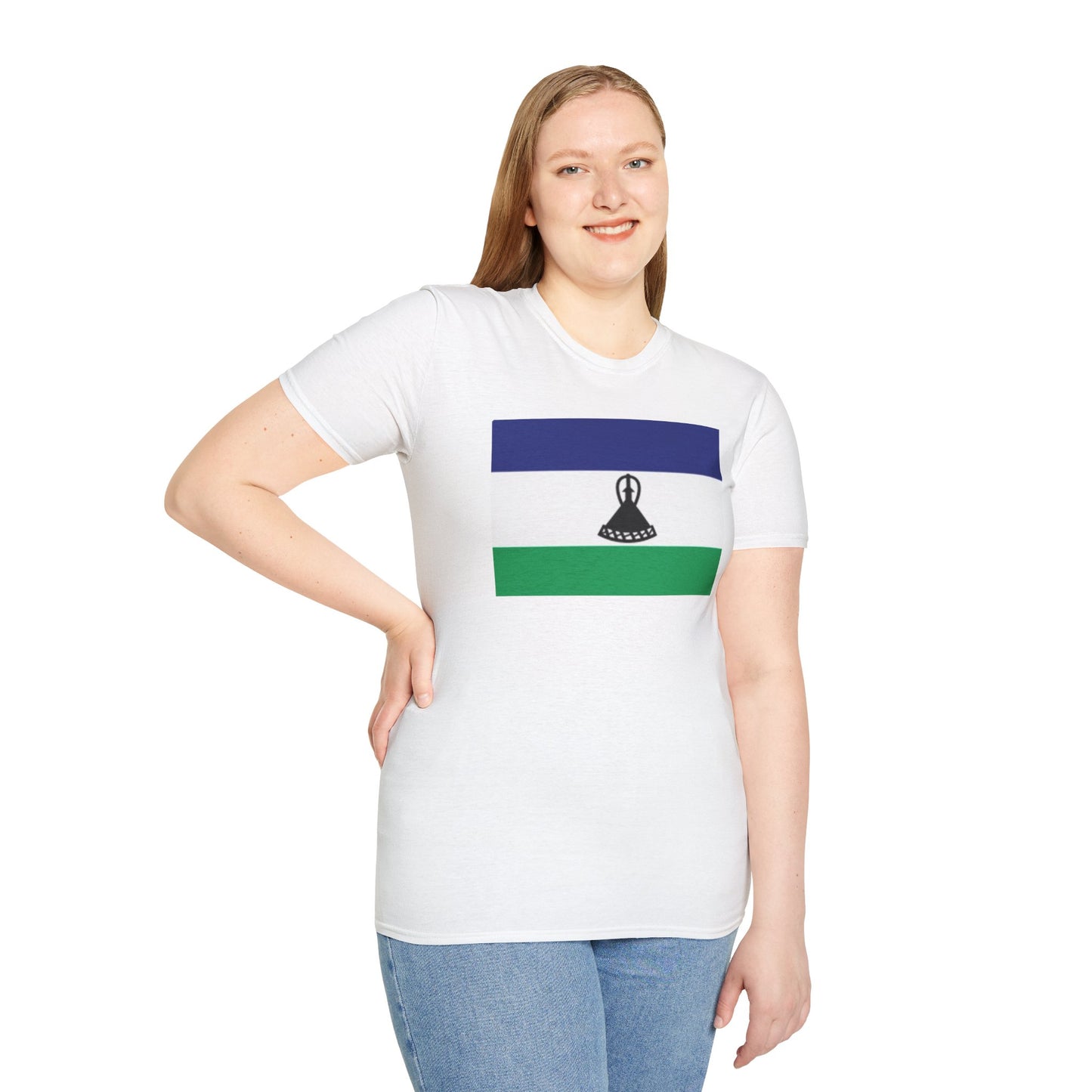 Unisex Softstyle T-Shirt -- Lesotho