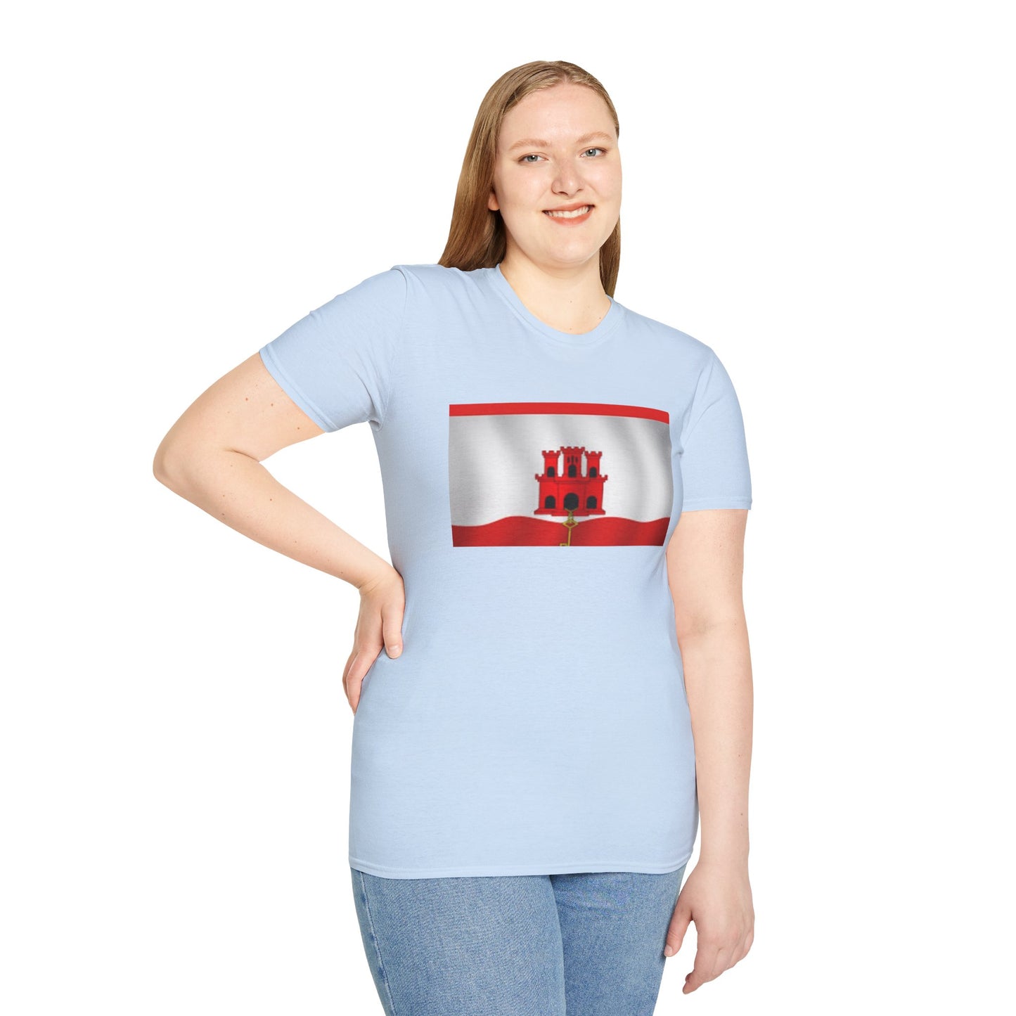 Unisex Softstyle T-Shirt -- Gibraltar