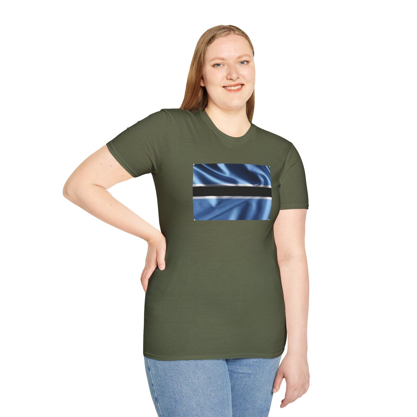 Unisex Softstyle T-Shirt -- Botswana