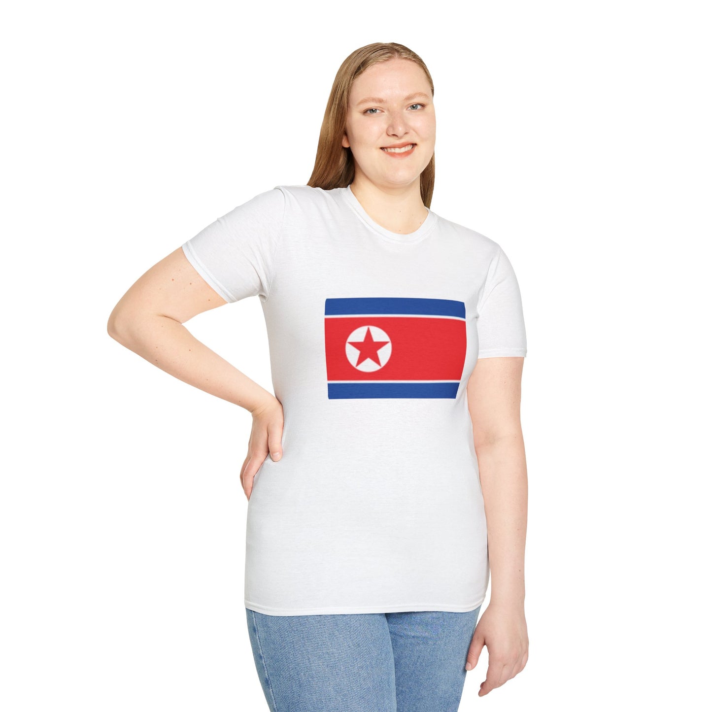 Unisex Softstyle T-Shirt -- North Korea