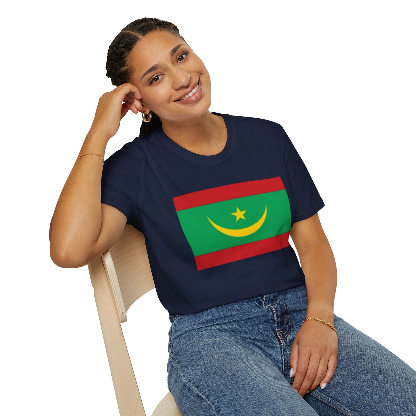 Unisex Softstyle T-Shirt -- Mauritania