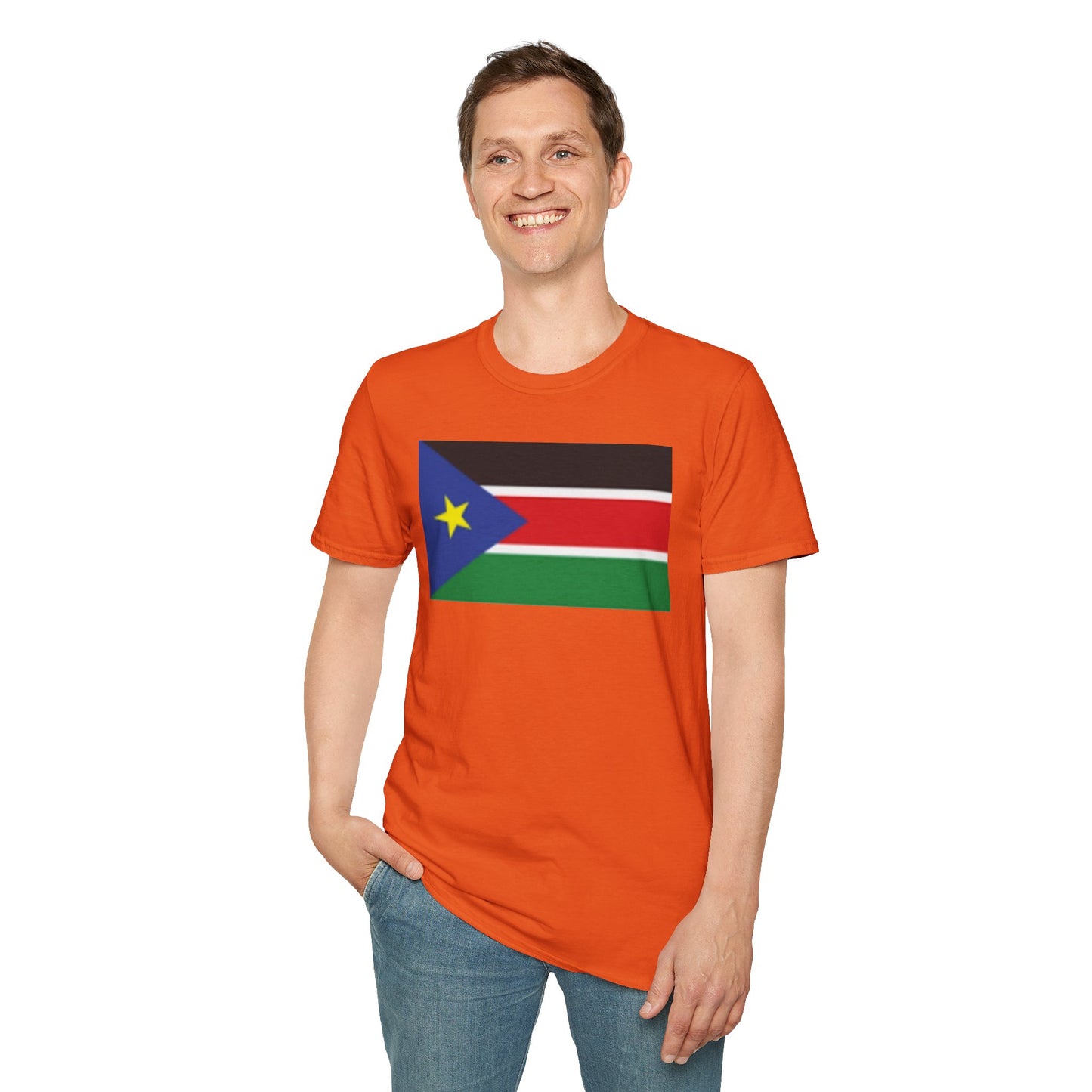 Unisex Softstyle T-Shirt -- South Sudan
