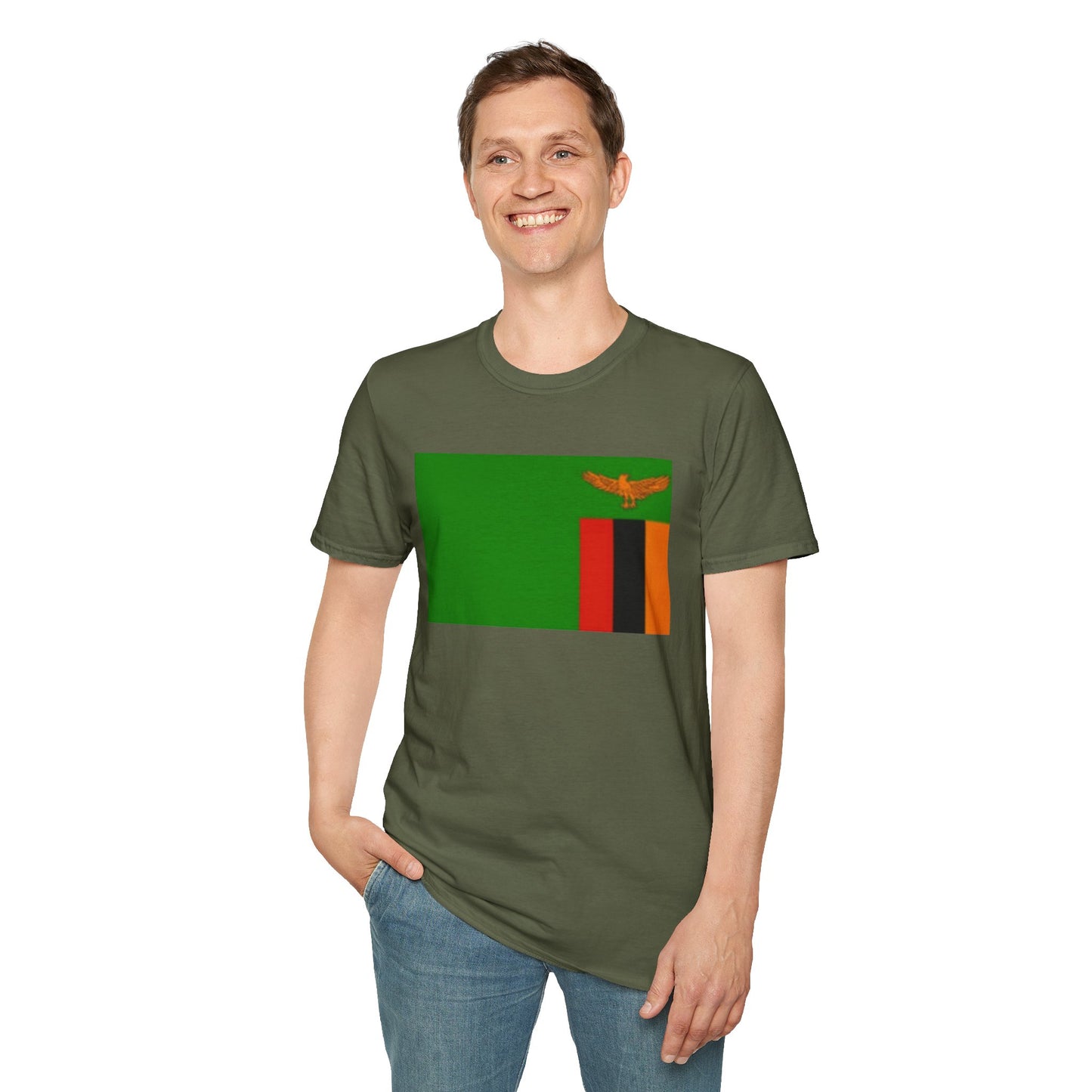 Unisex Softstyle T-Shirt -- Zambia
