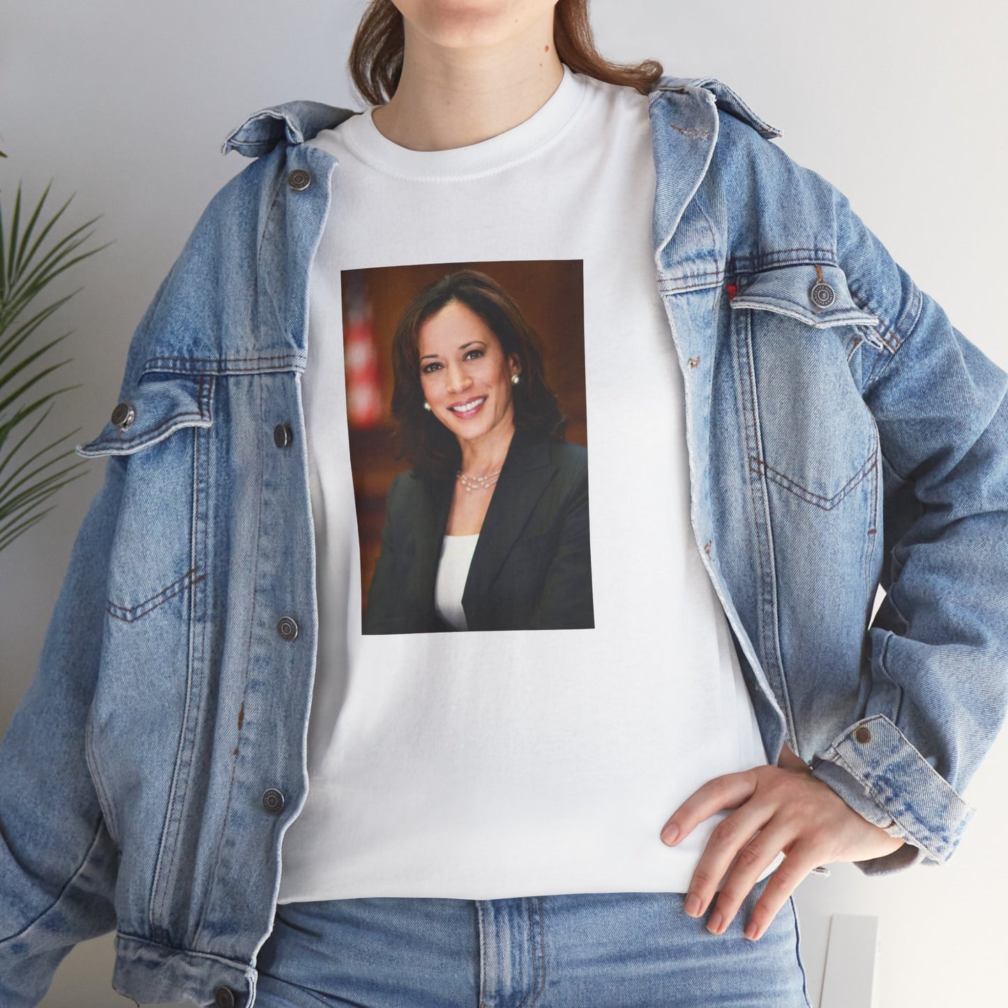 Unisex Heavy Cotton Tee -- Kamala Harris 2024