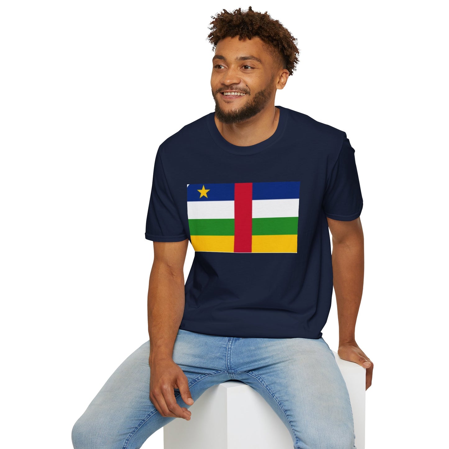 Unisex Softstyle T-Shirt - Central African Republic