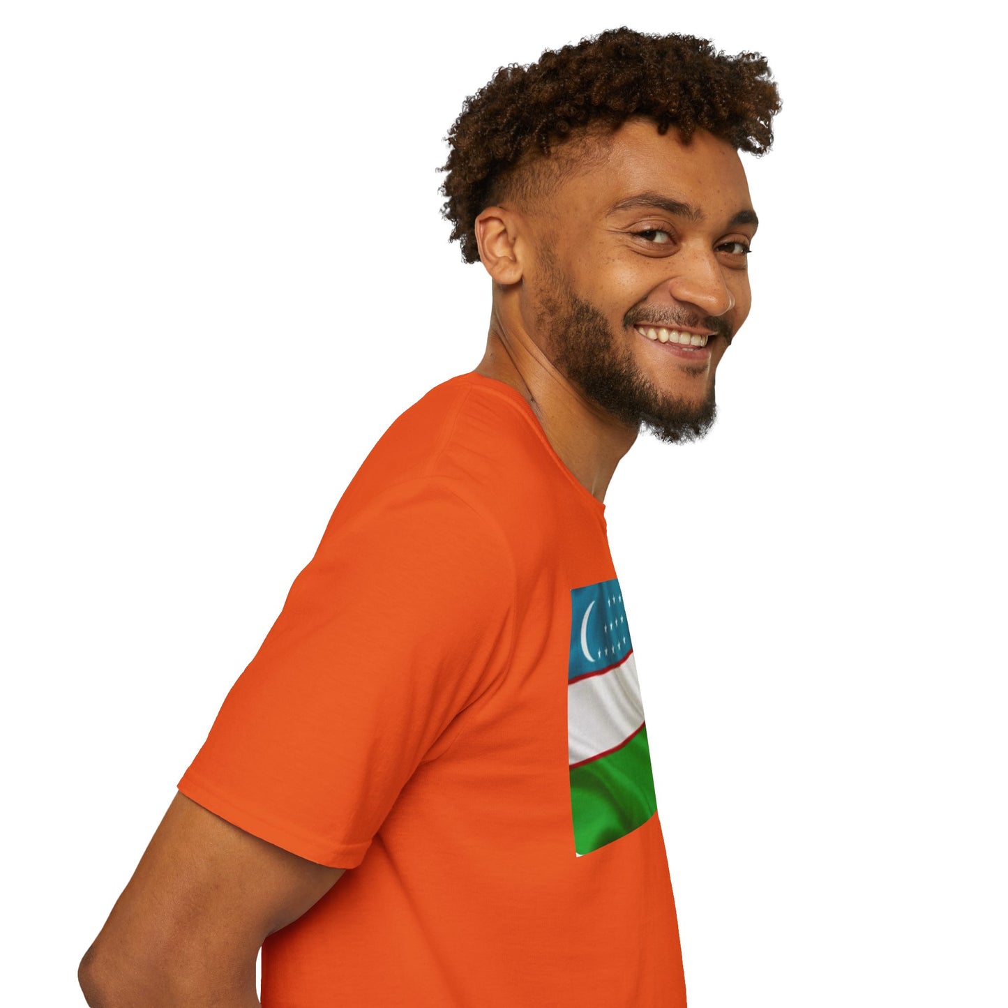 Unisex Softstyle T-Shirt -- Uzbekistan