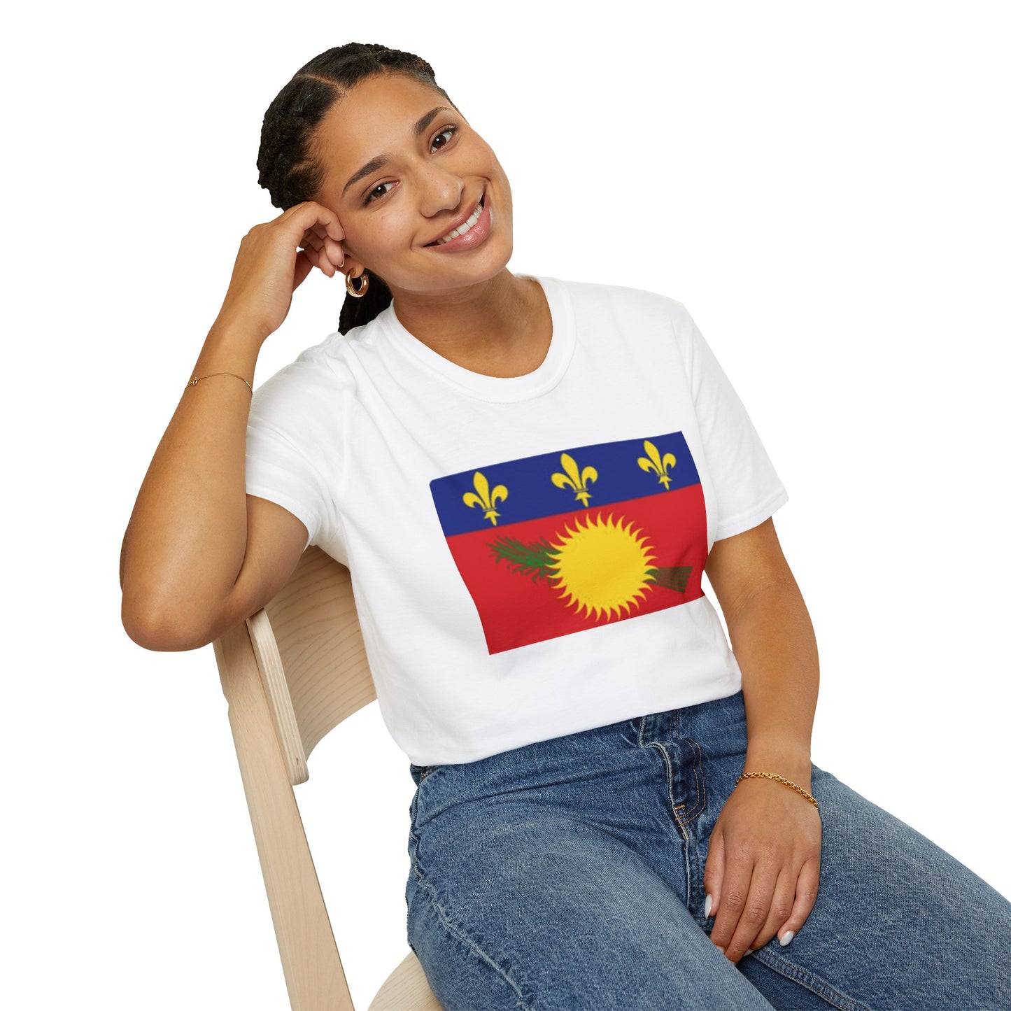 Unisex Softstyle T-Shirt -- Guadeloupe