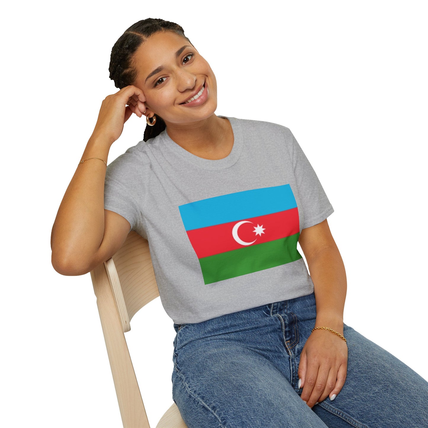 Unisex Softstyle T-Shirt -- Azerbaijan