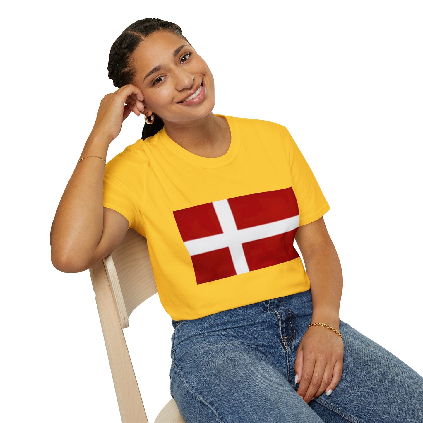 Unisex Softstyle T-Shirt -- Denmark