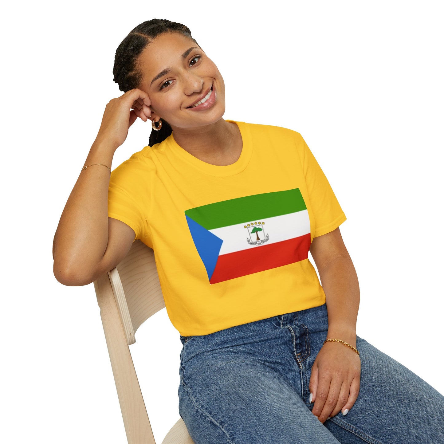 Unisex Softstyle T-Shirt -- Equatorial Guinea