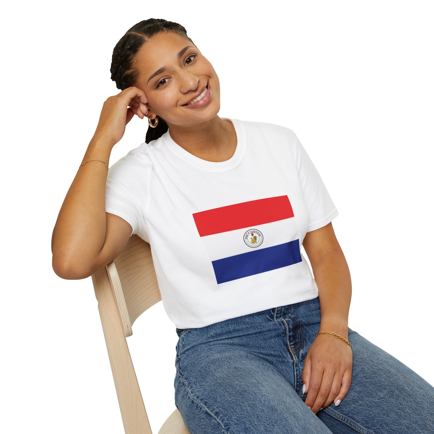 Unisex Softstyle T-Shirt -- Paraguay