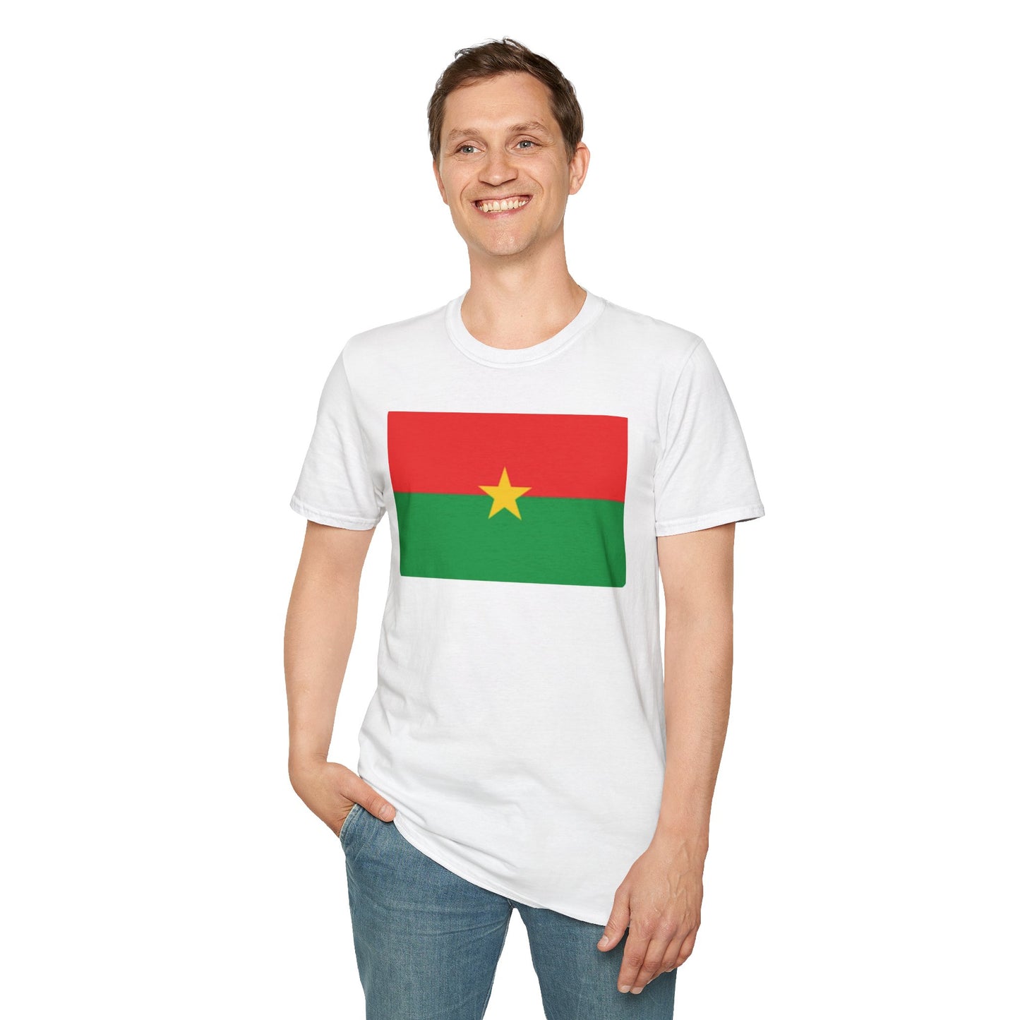 Unisex Softstyle T-Shirt -- Burkina Faso