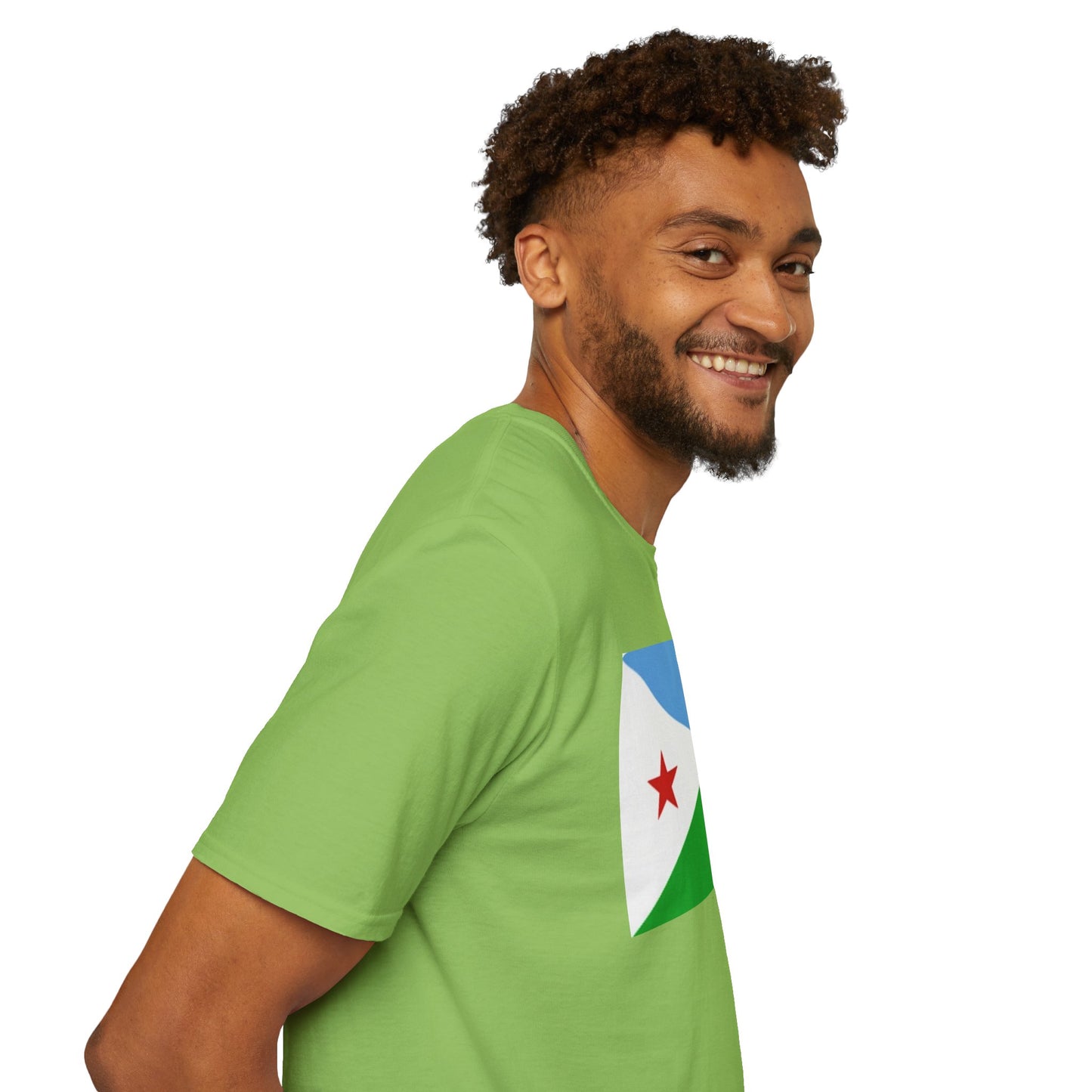 Unisex Softstyle T-Shirt -- Djibouti