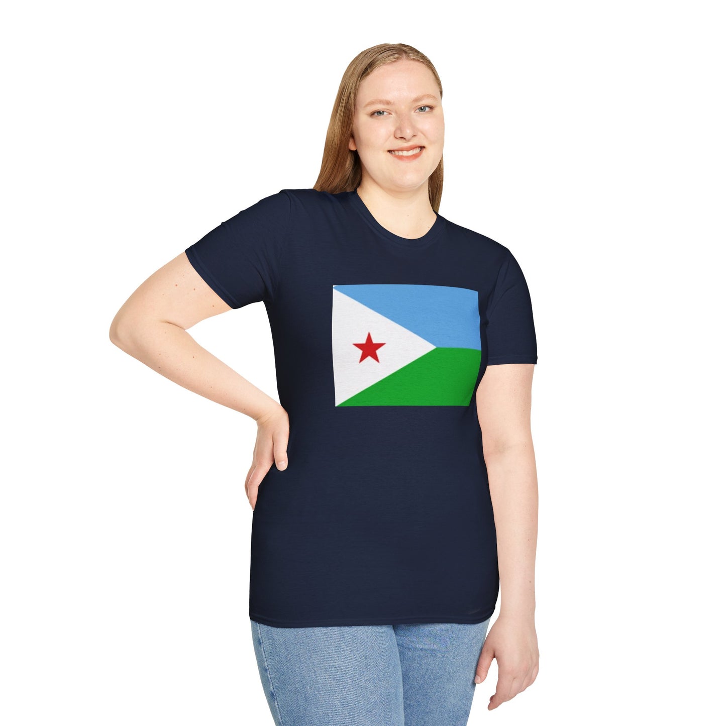 Unisex Softstyle T-Shirt -- Djibouti