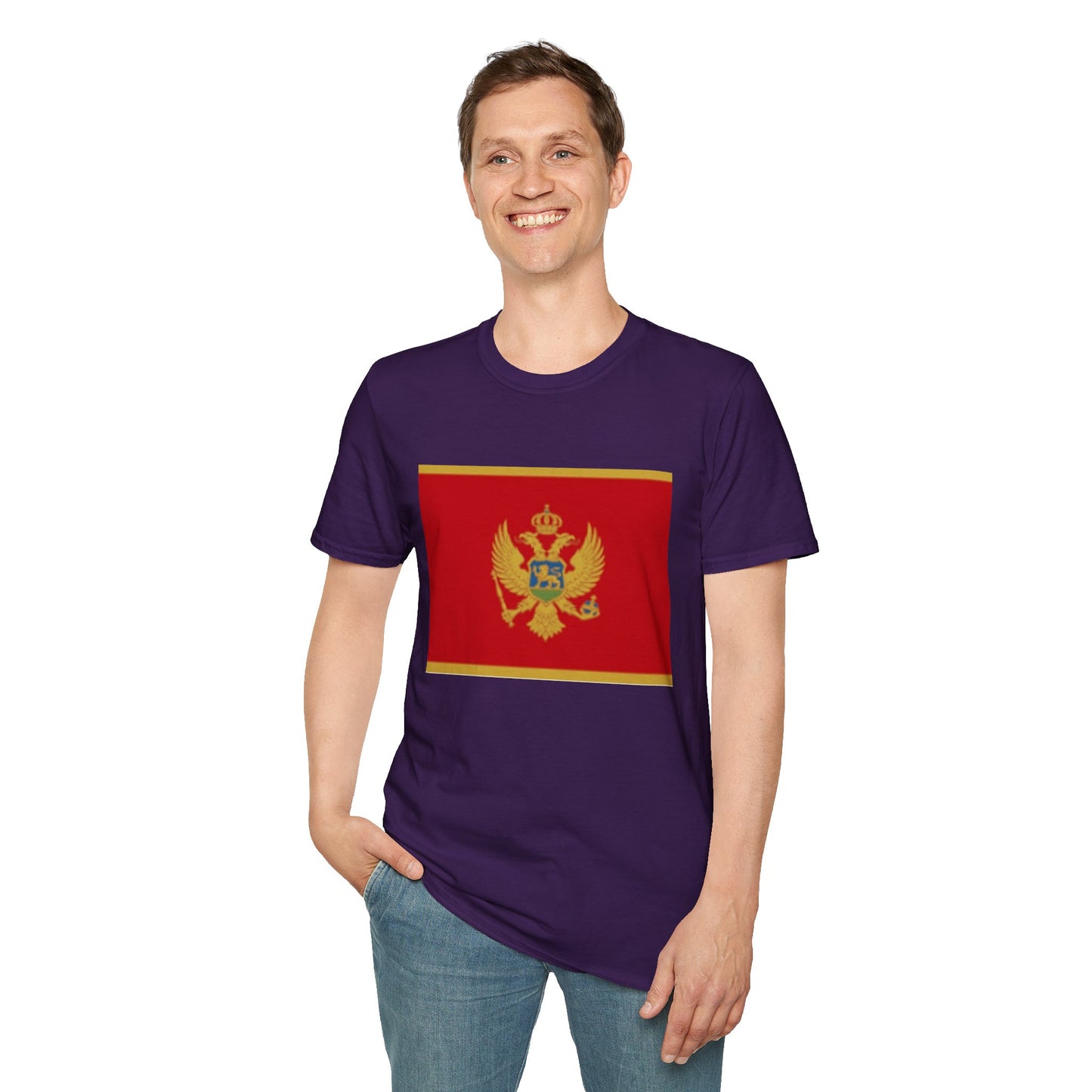 Unisex Softstyle T-Shirt -- Montenegro