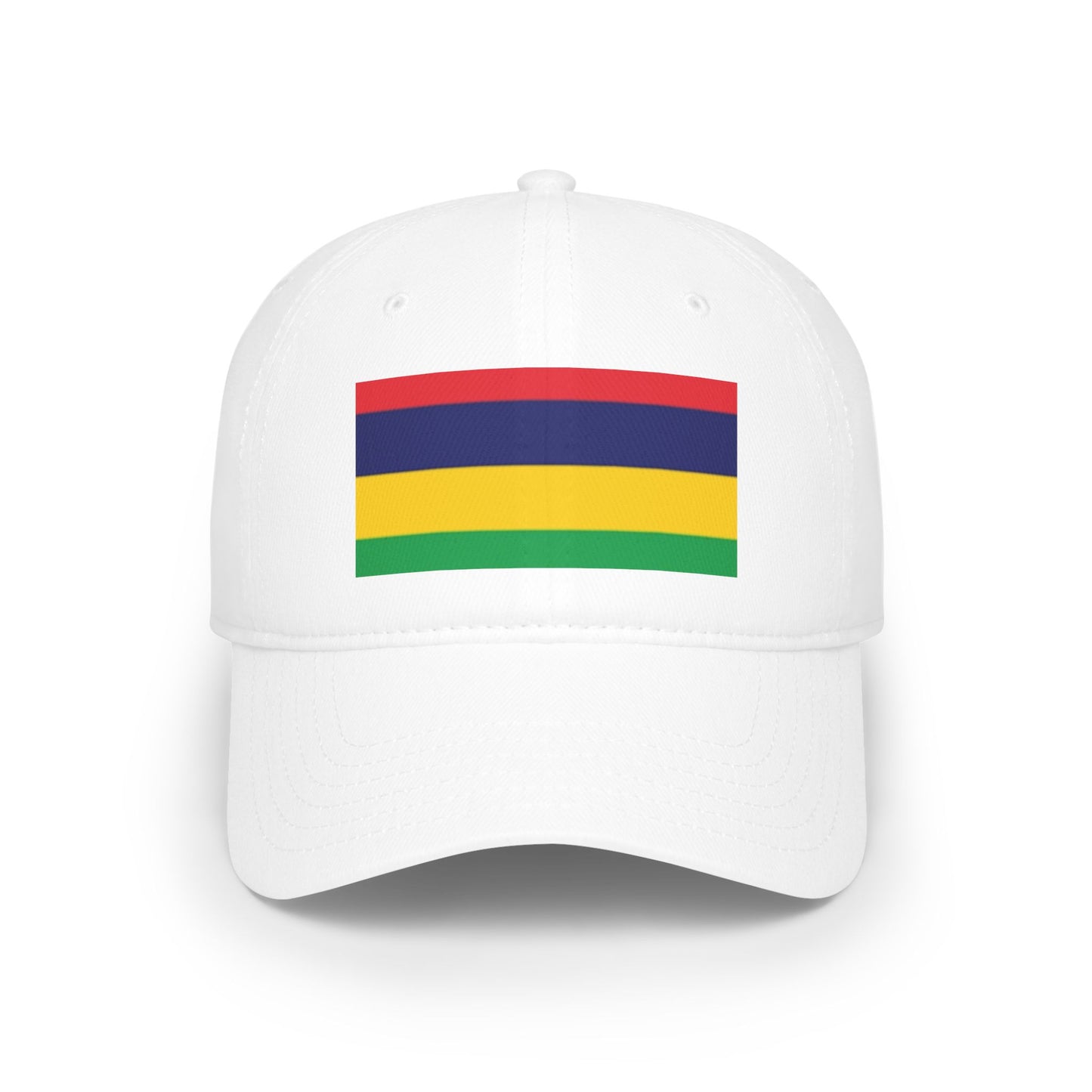 Low Profile Baseball Cap -- Mauritius