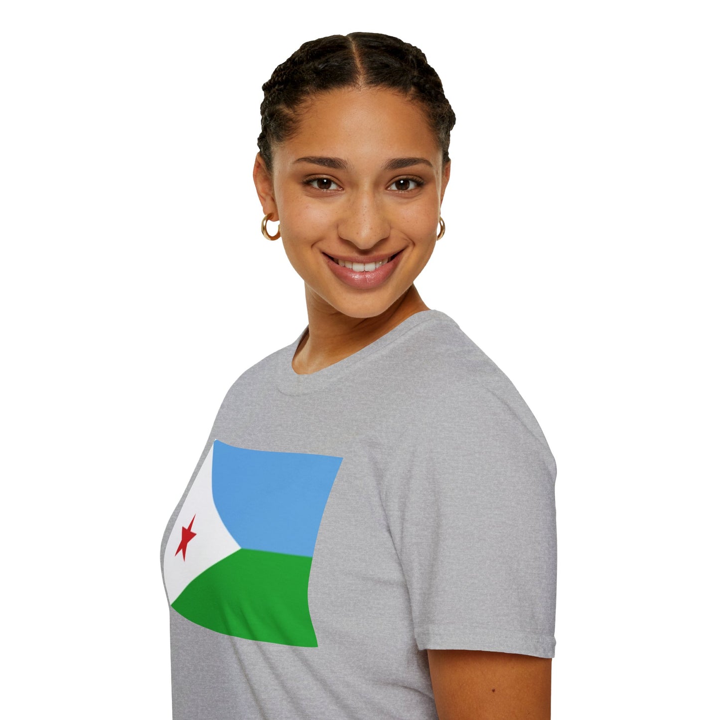 Unisex Softstyle T-Shirt -- Djibouti