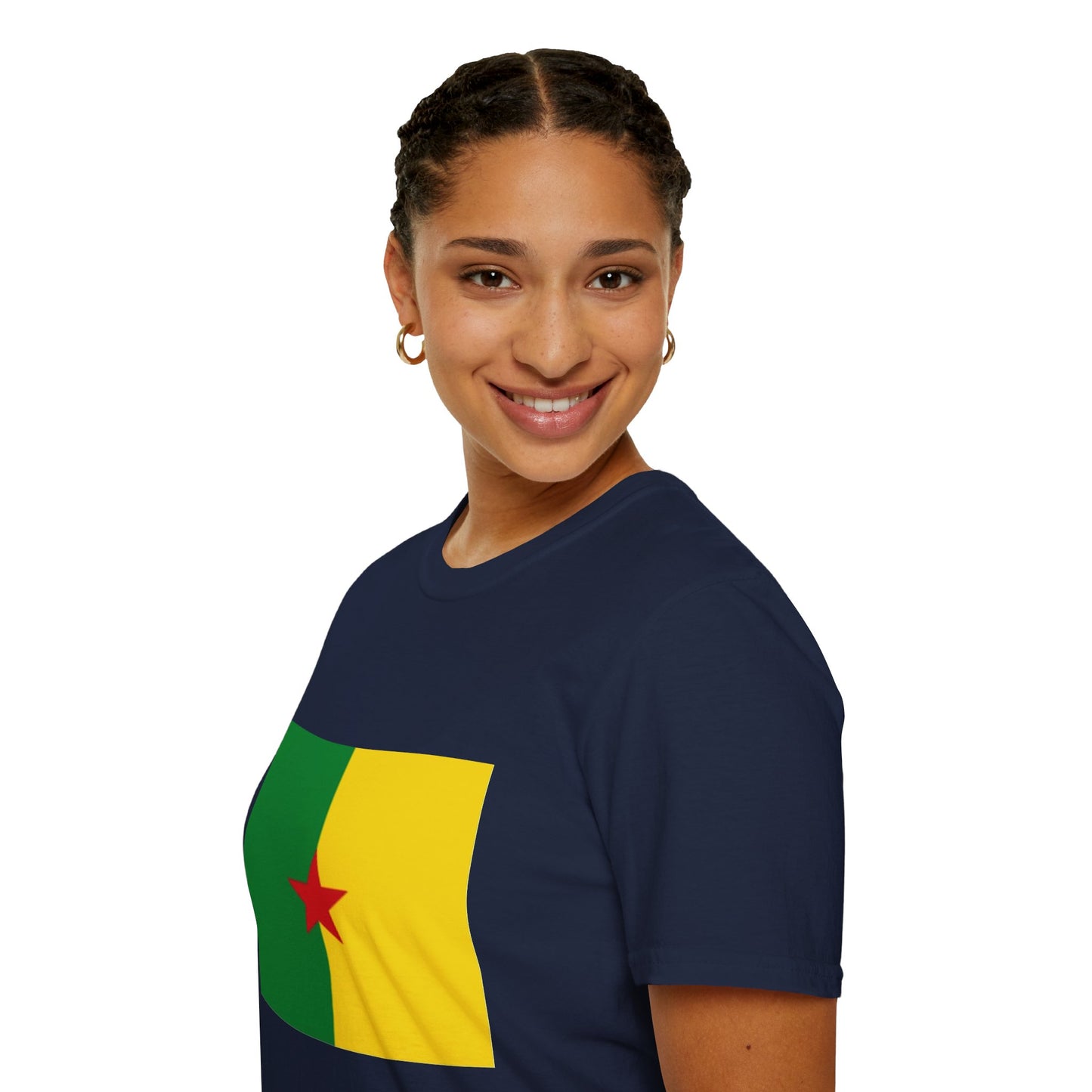 Unisex Softstyle T-Shirt -- French Guiana