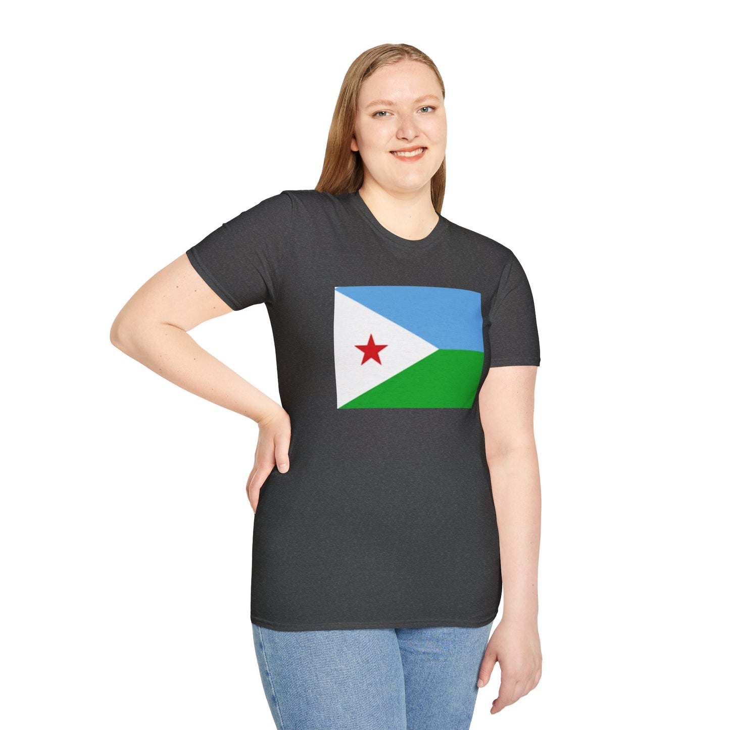 Unisex Softstyle T-Shirt -- Djibouti