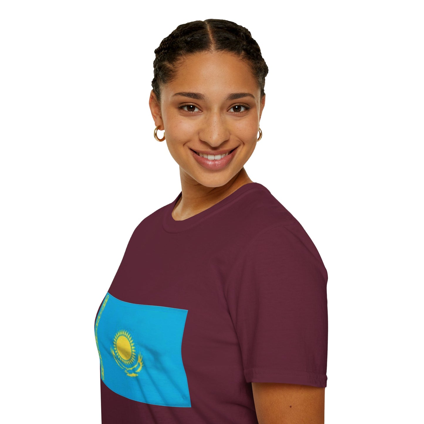Unisex Softstyle T-Shirt -- Kazakhstan
