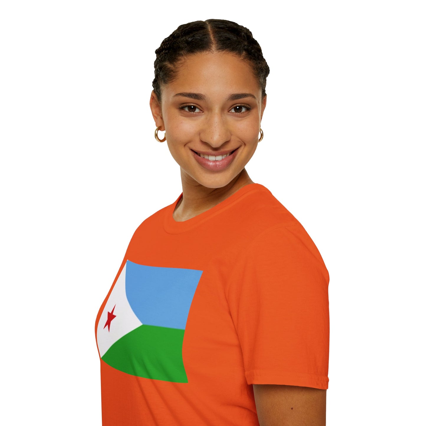 Unisex Softstyle T-Shirt -- Djibouti
