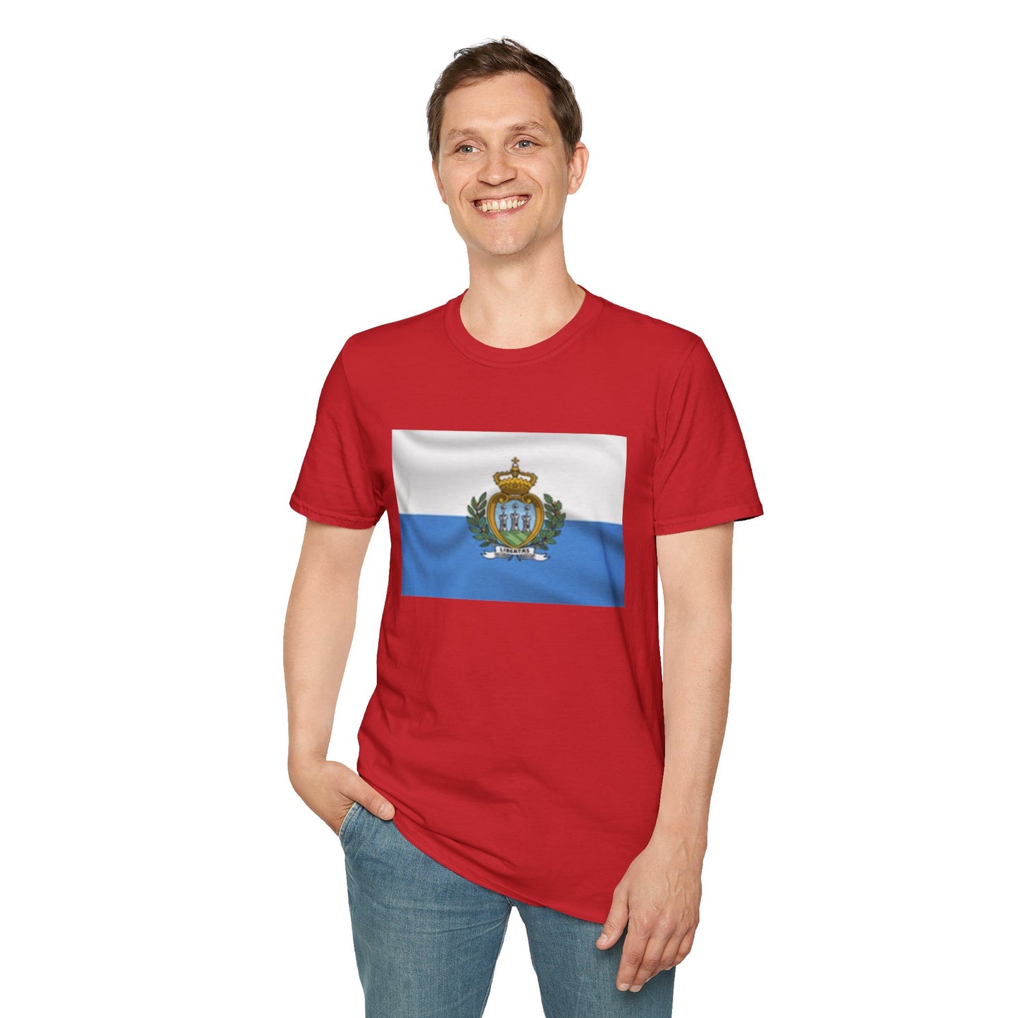 Unisex Softstyle T-Shirt -- San Marino
