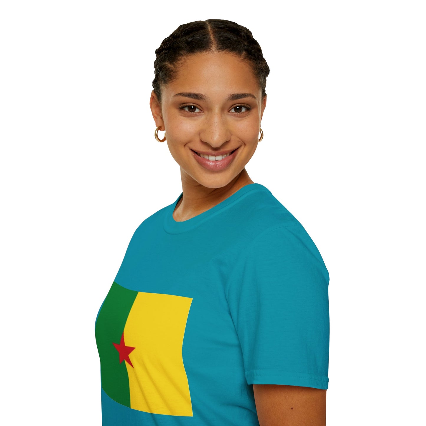 Unisex Softstyle T-Shirt -- French Guiana
