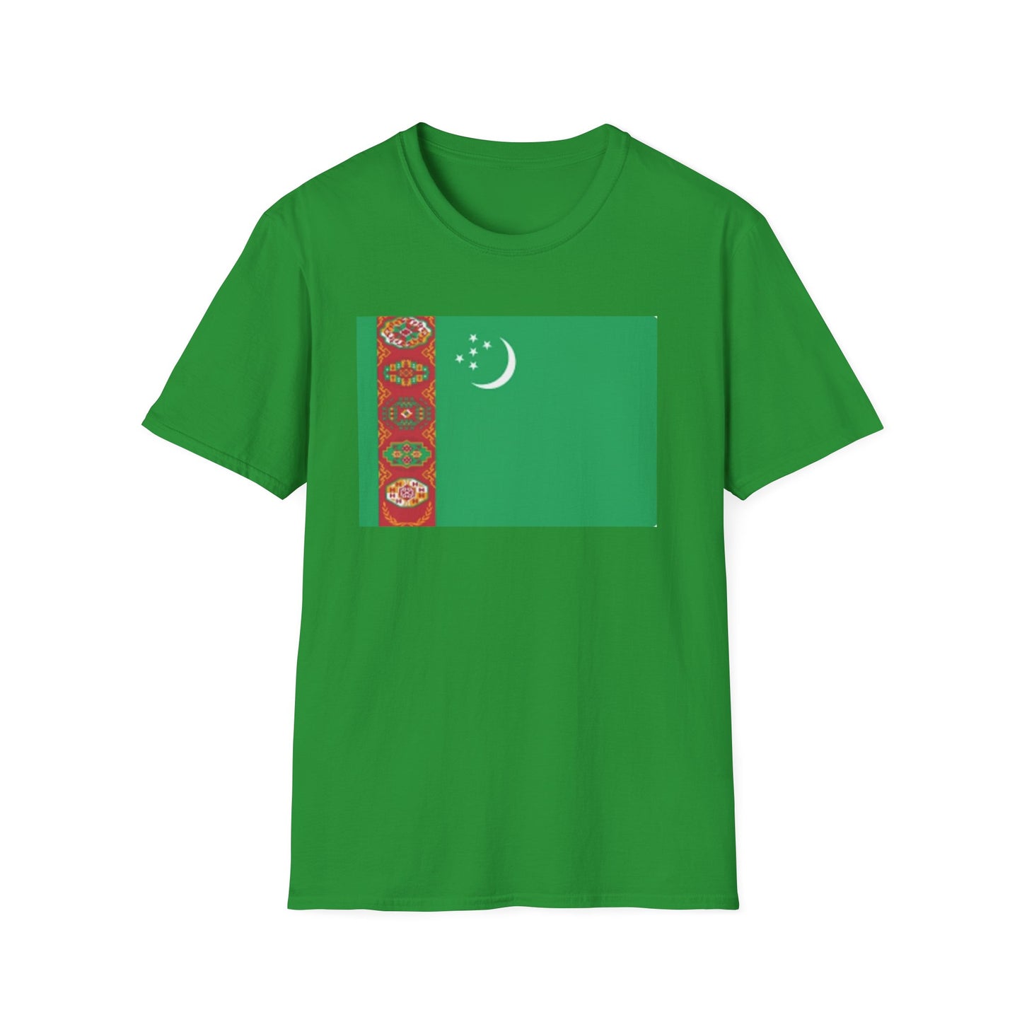Unisex Softstyle T-Shirt -- Turkmenistan